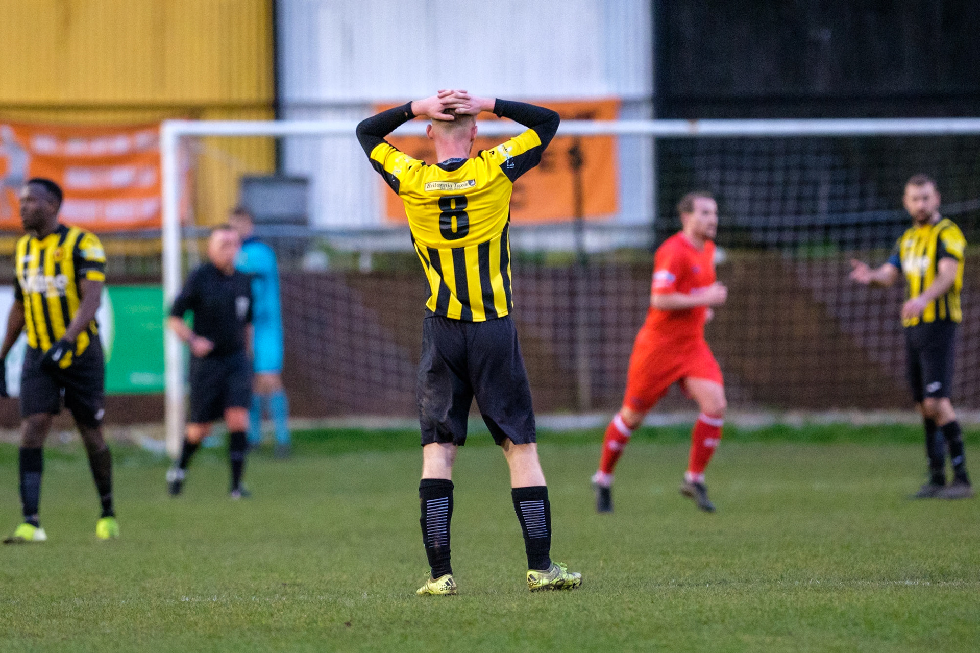 Prescot Cables vs Workington 

match at IP Truck Parts Stadium during the 2019/20 Betvictor Northern Premier season 01/02/2020.

Photograph by John Middleton