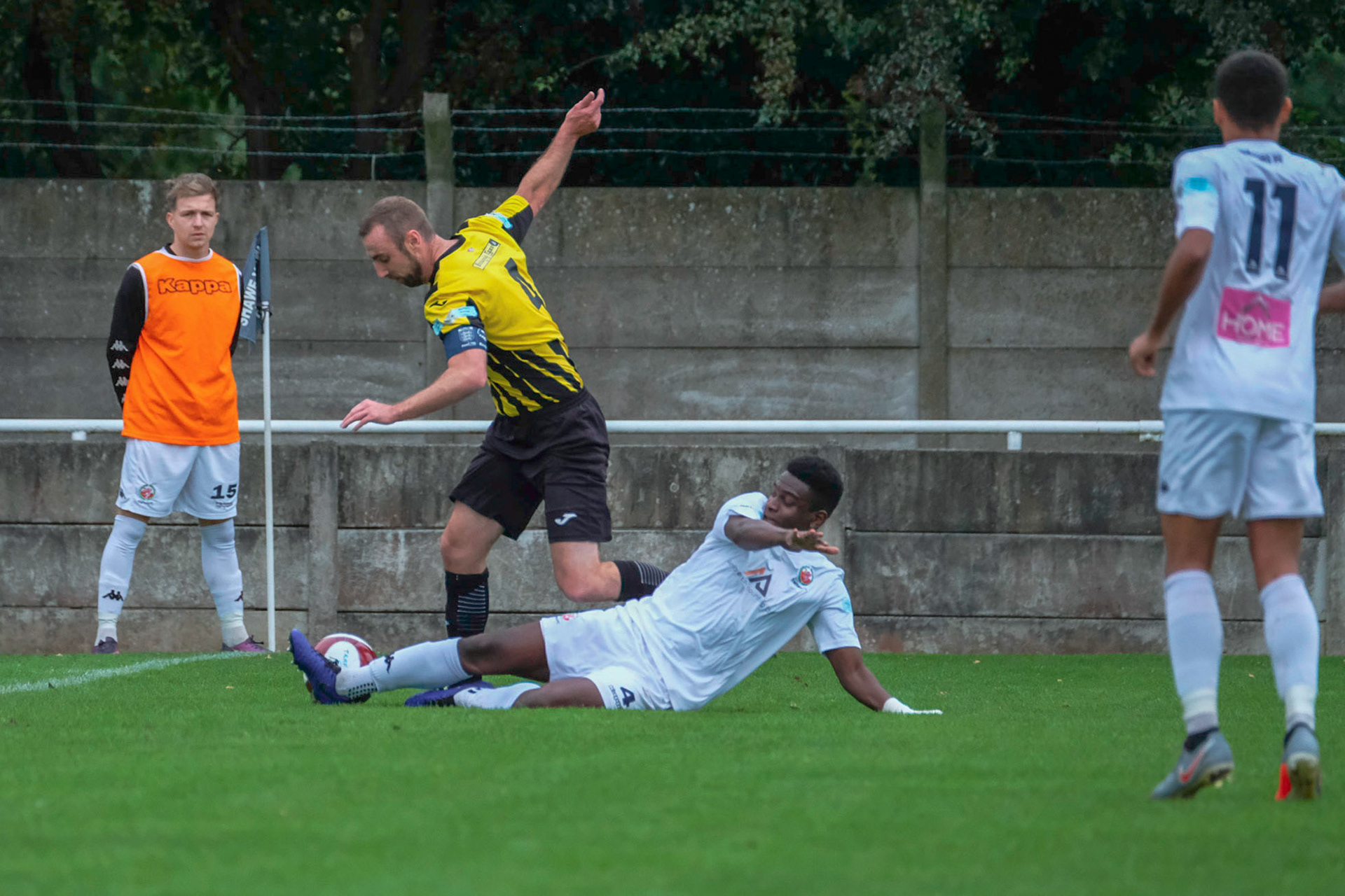 Trafford vs Prescot Cables 

League match at Shawe View during the 2019/20 Betvictor Northern Premier season 05/10/2019.

Photograph by John Middleton