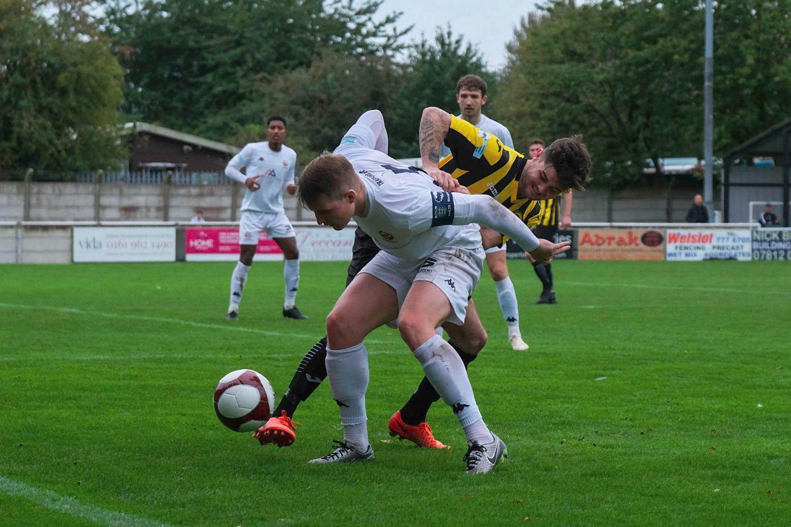 Trafford vs Prescot Cables 

League match at Shawe View during the 2019/20 Betvictor Northern Premier season 05/10/2019.

Photograph by John Middleton