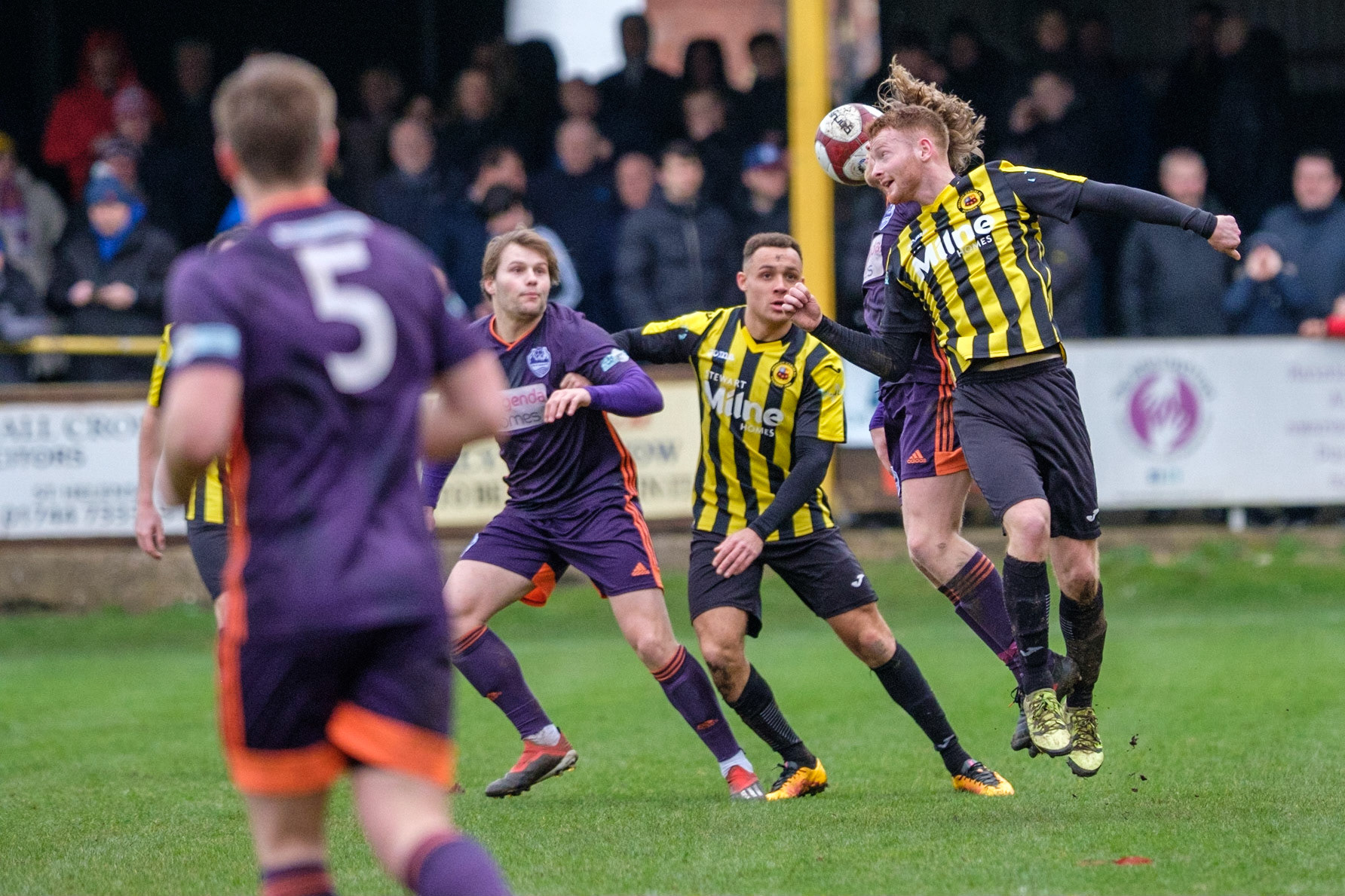 Prescot Cables vs City of Liverpool 

match at IP Truck Parts Stadium during the 2019/20 Betvictor Northern Premier season 22/02/2020.

Photograph by John Middleton