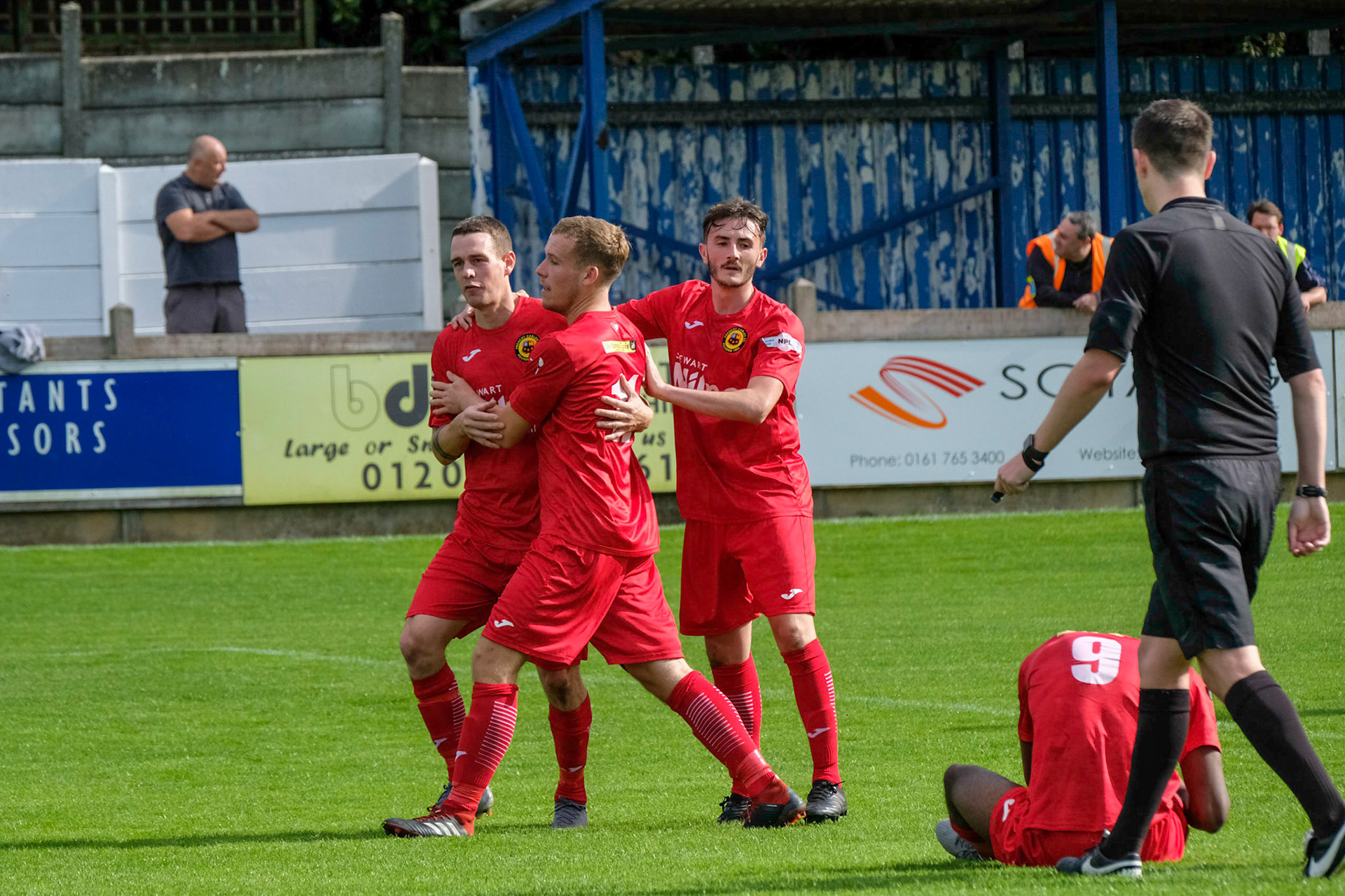 Clitheroe vs Prescot Cables 

Bet Victor League game match at Shawbridge during the 2019/20 season 07/09/2019.

Photograph by John Middleton