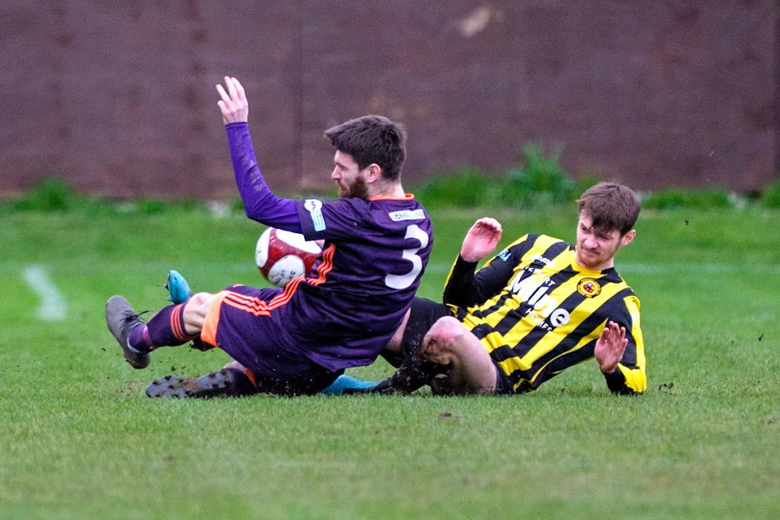 Prescot Cables vs City of Liverpool 

match at IP Truck Parts Stadium during the 2019/20 Betvictor Northern Premier season 22/02/2020.

Photograph by John Middleton