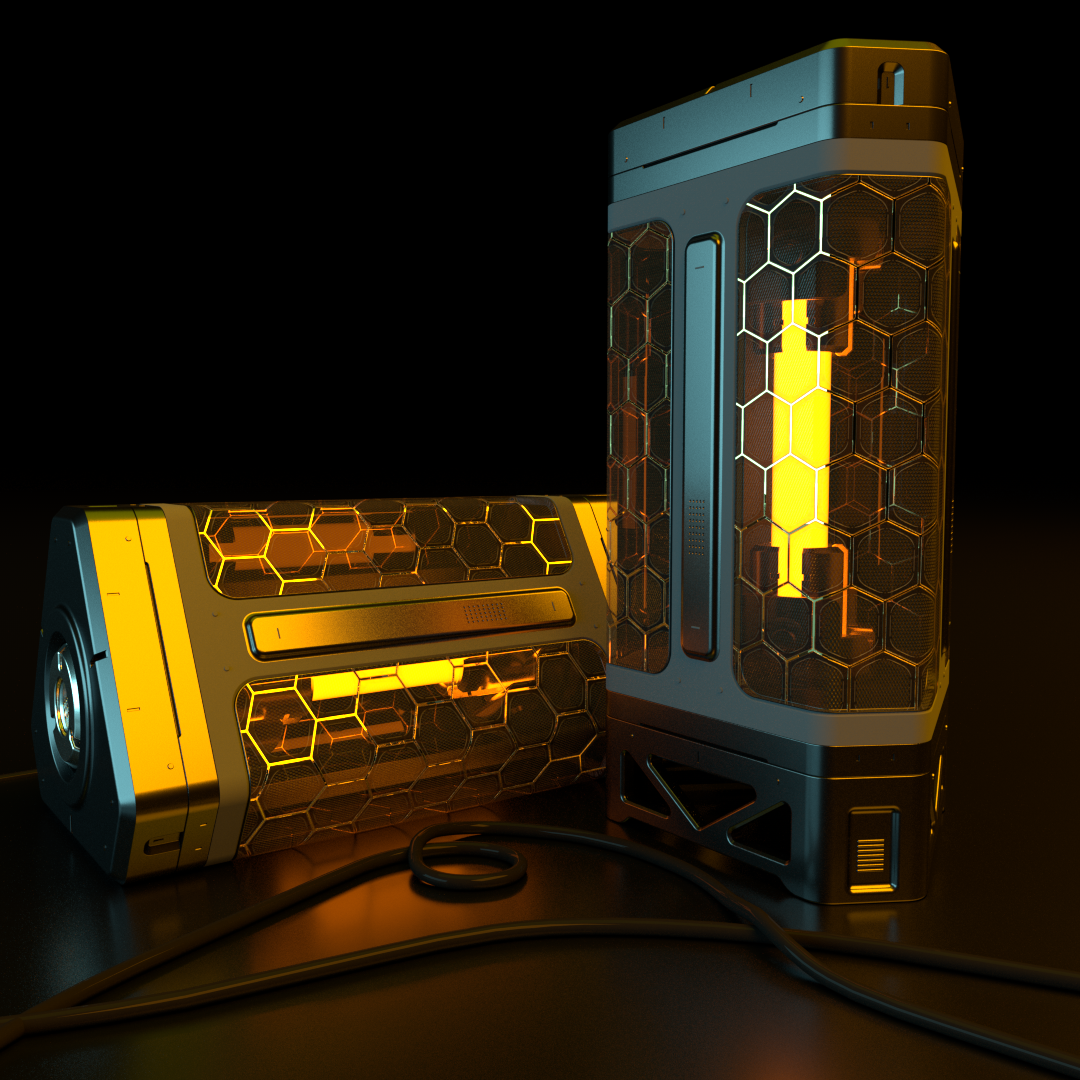 Day 1 - Sci-Fi Energy Device