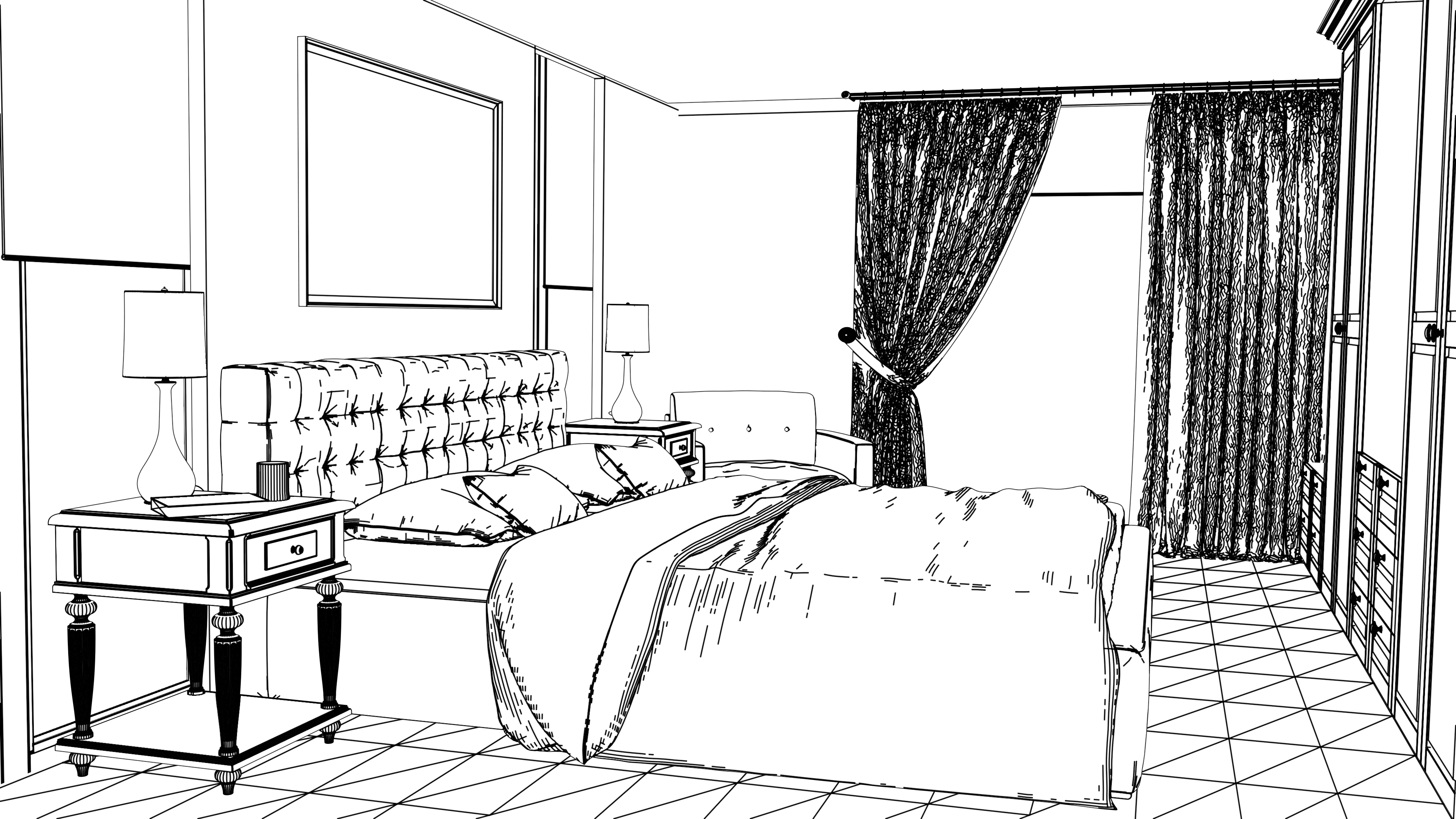 Wire Frame Render