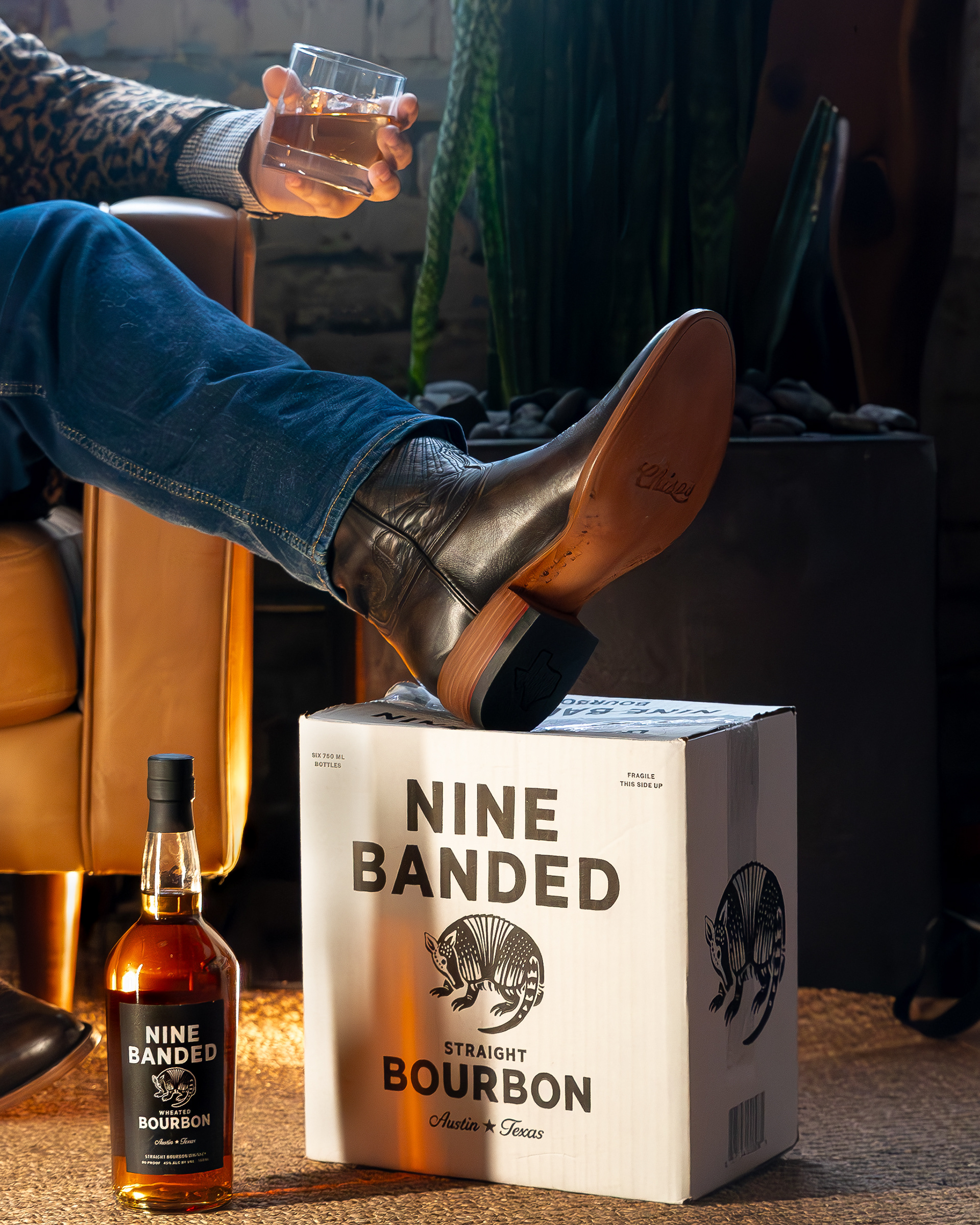 Chisos X Nince Banded Whiskey Collab