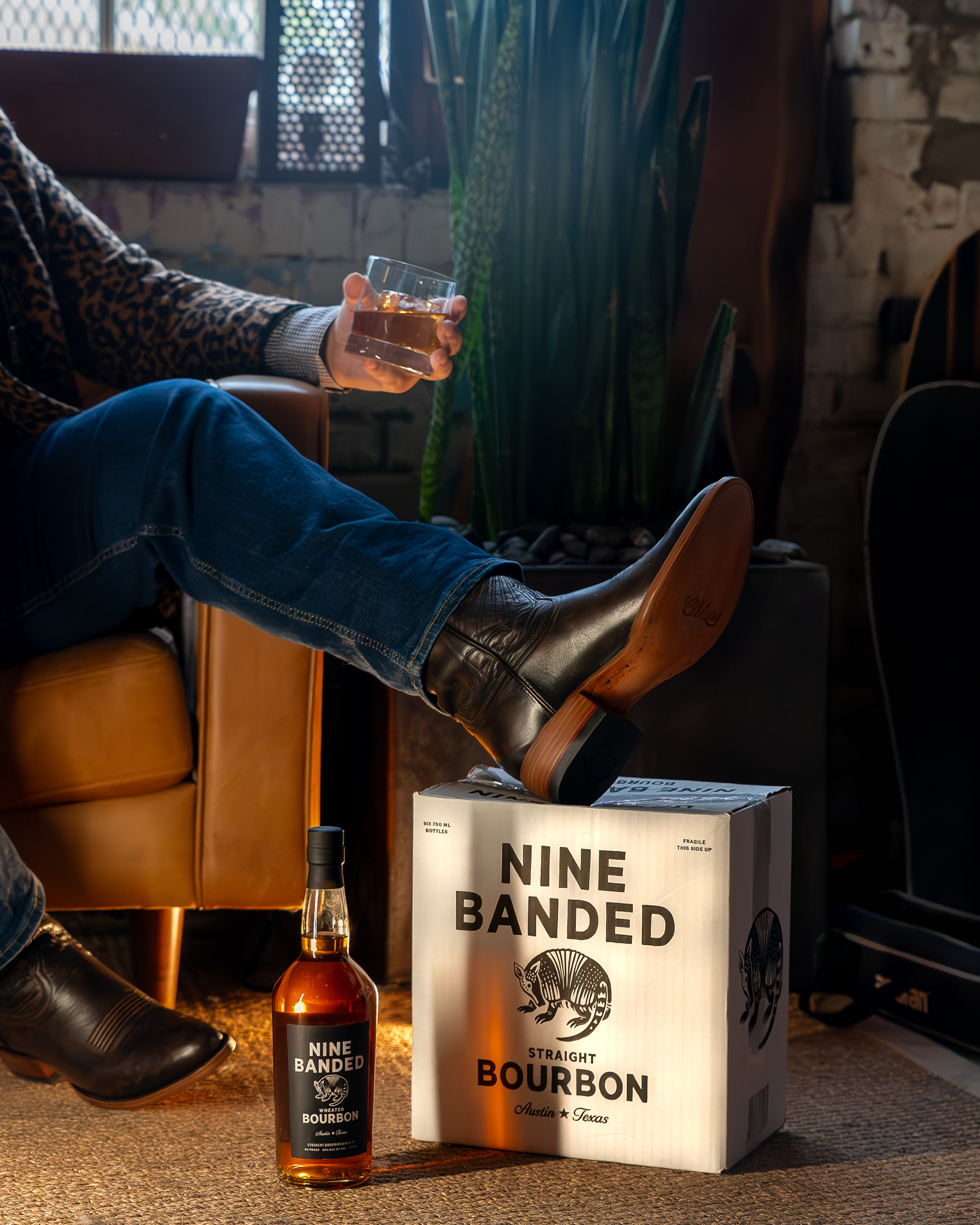 Chisos X Nince Banded Whiskey Collab