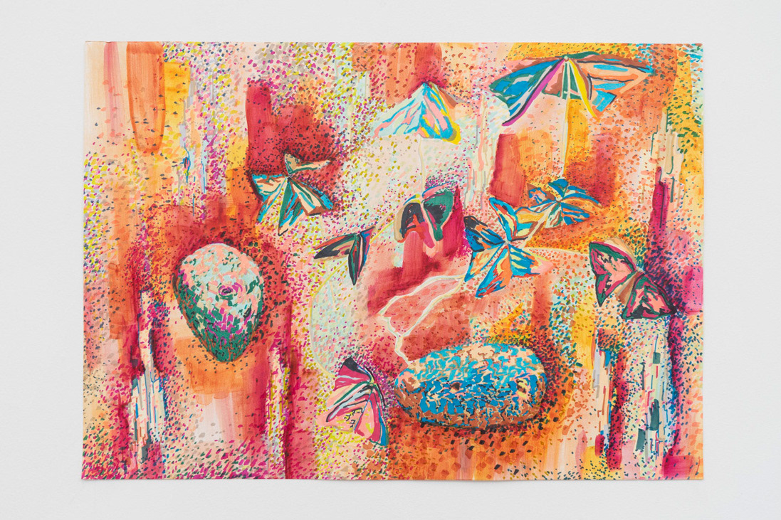 Oxalis Quaggy Rock, 2023, 42 x 59.4cm