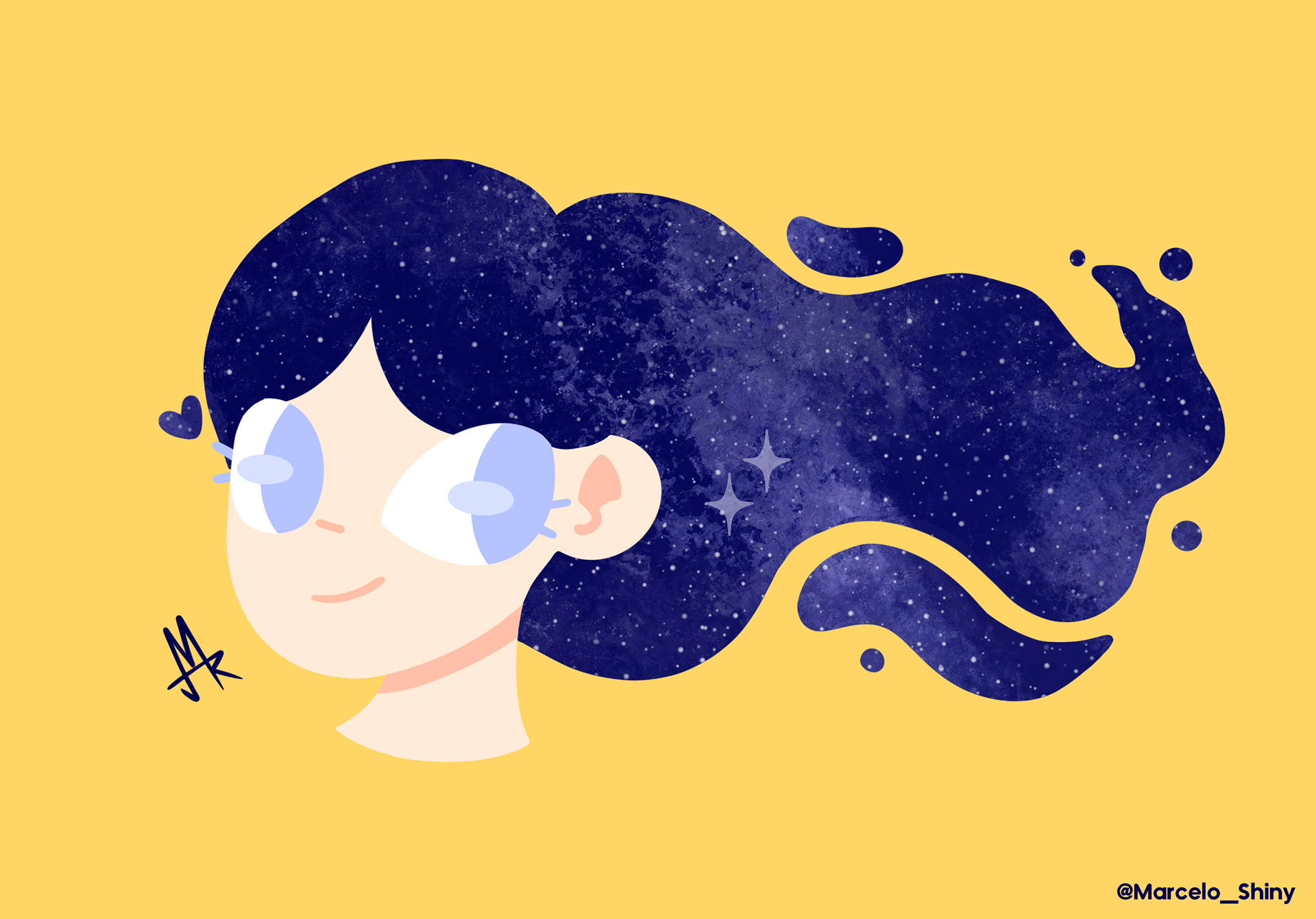 Space-Haired Girl Remake