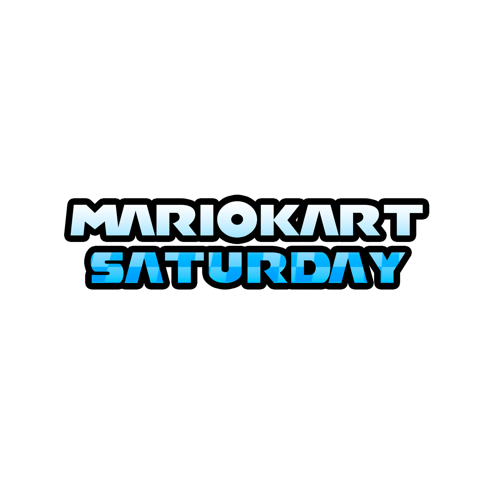 Mario Kart Saturday Logo
