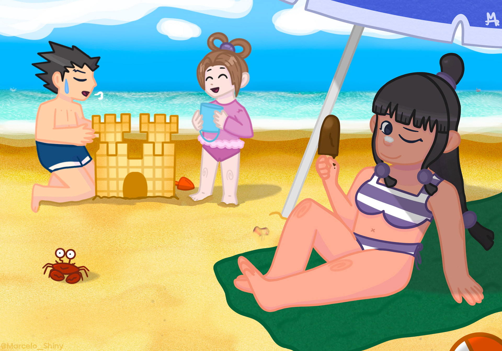 The Wright & Co. Team taking a break!