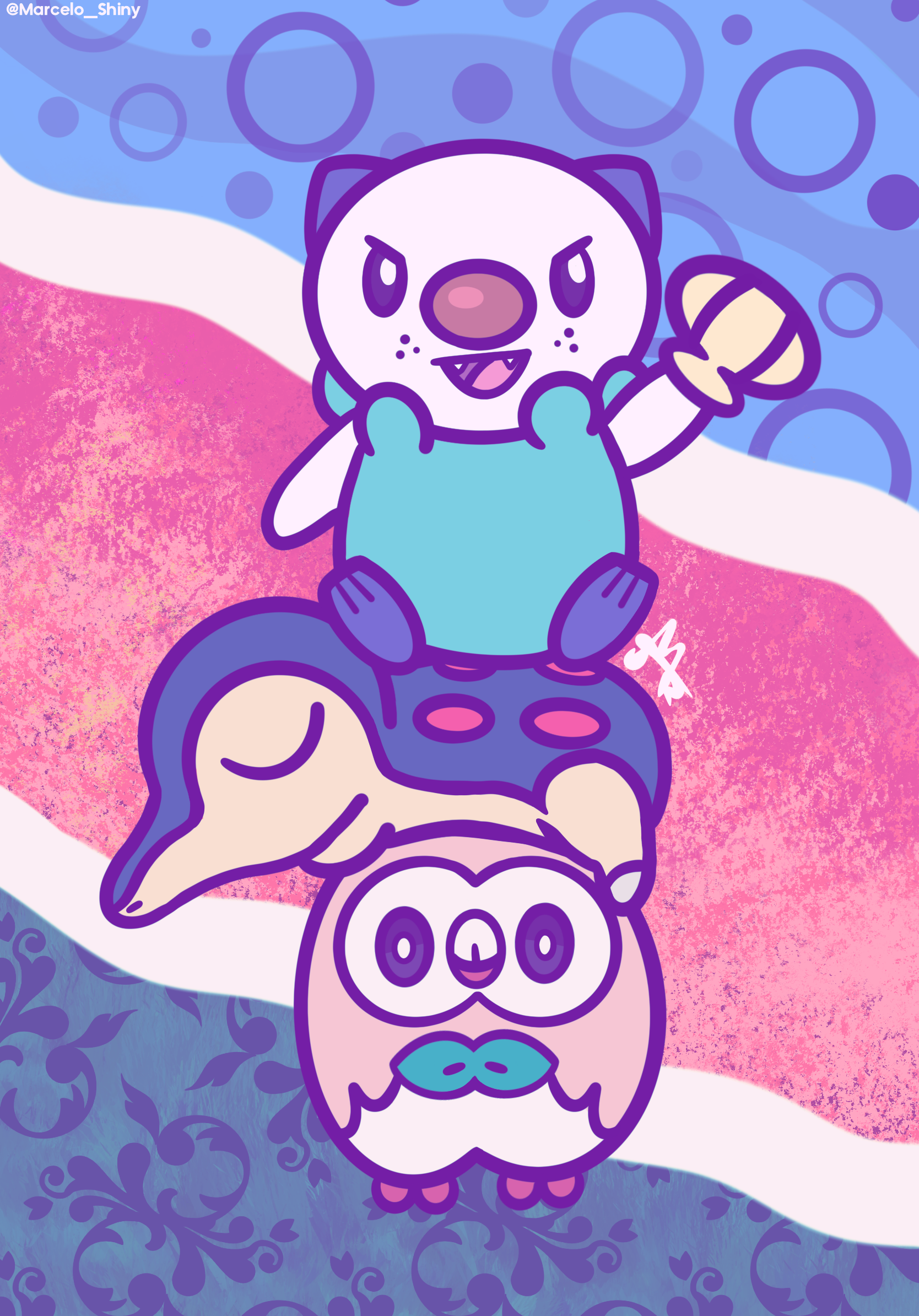 Pokémon Legends Starter Trio
