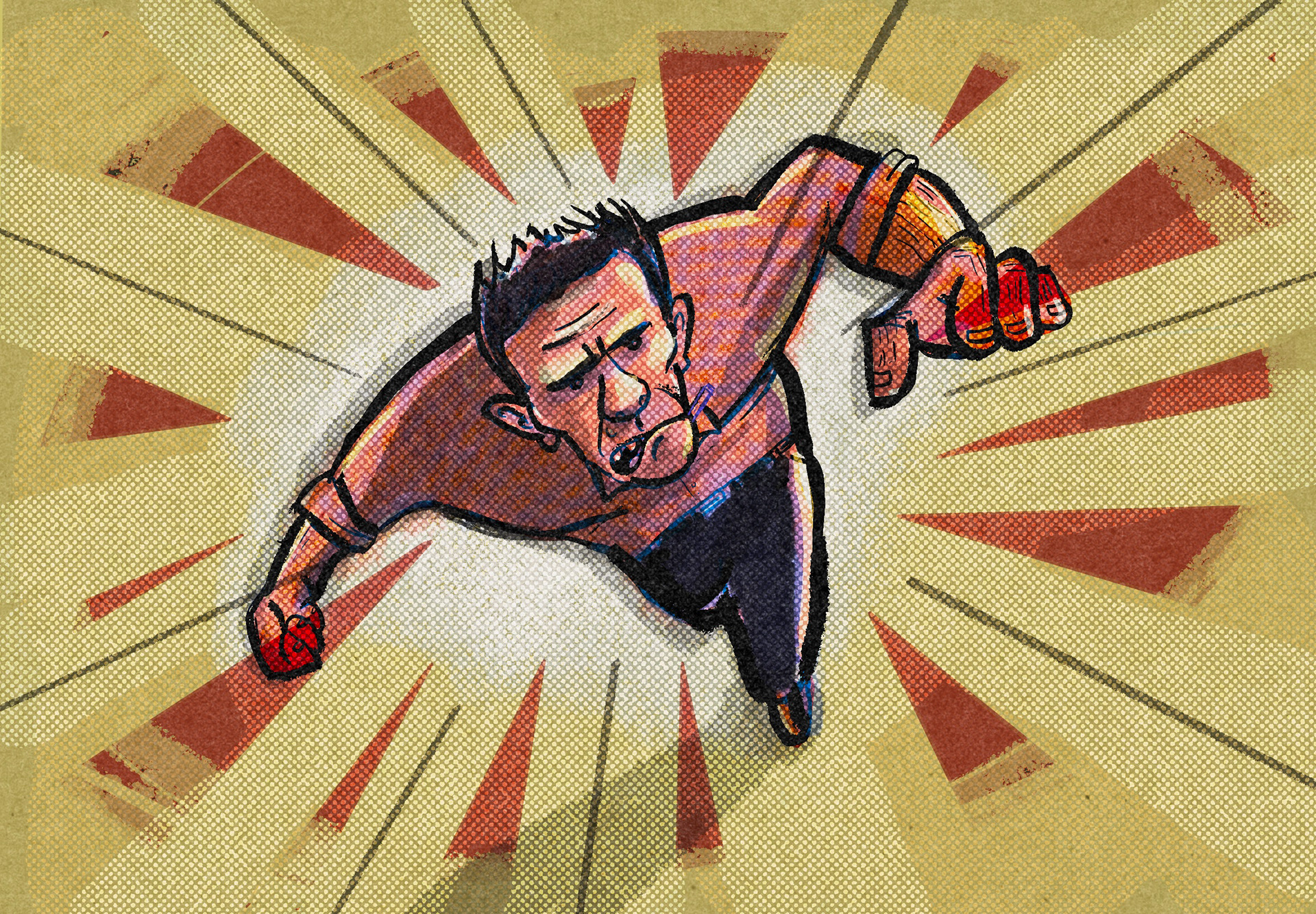 "Kicking ass and taking names."