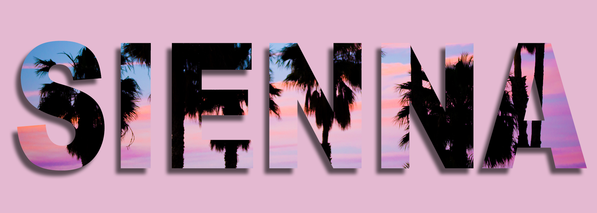 tropical name sign
