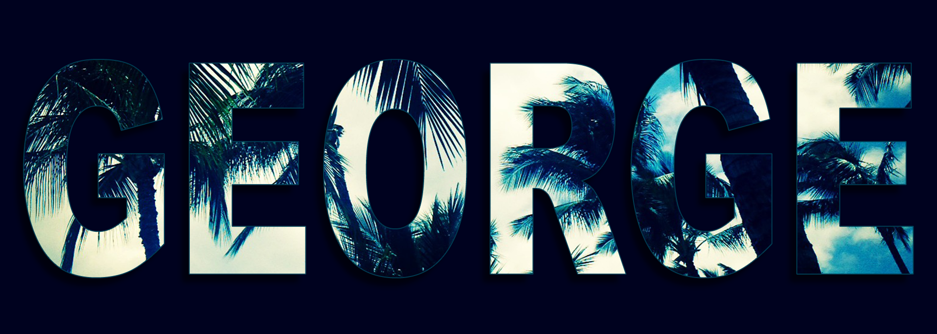 tropical name sign