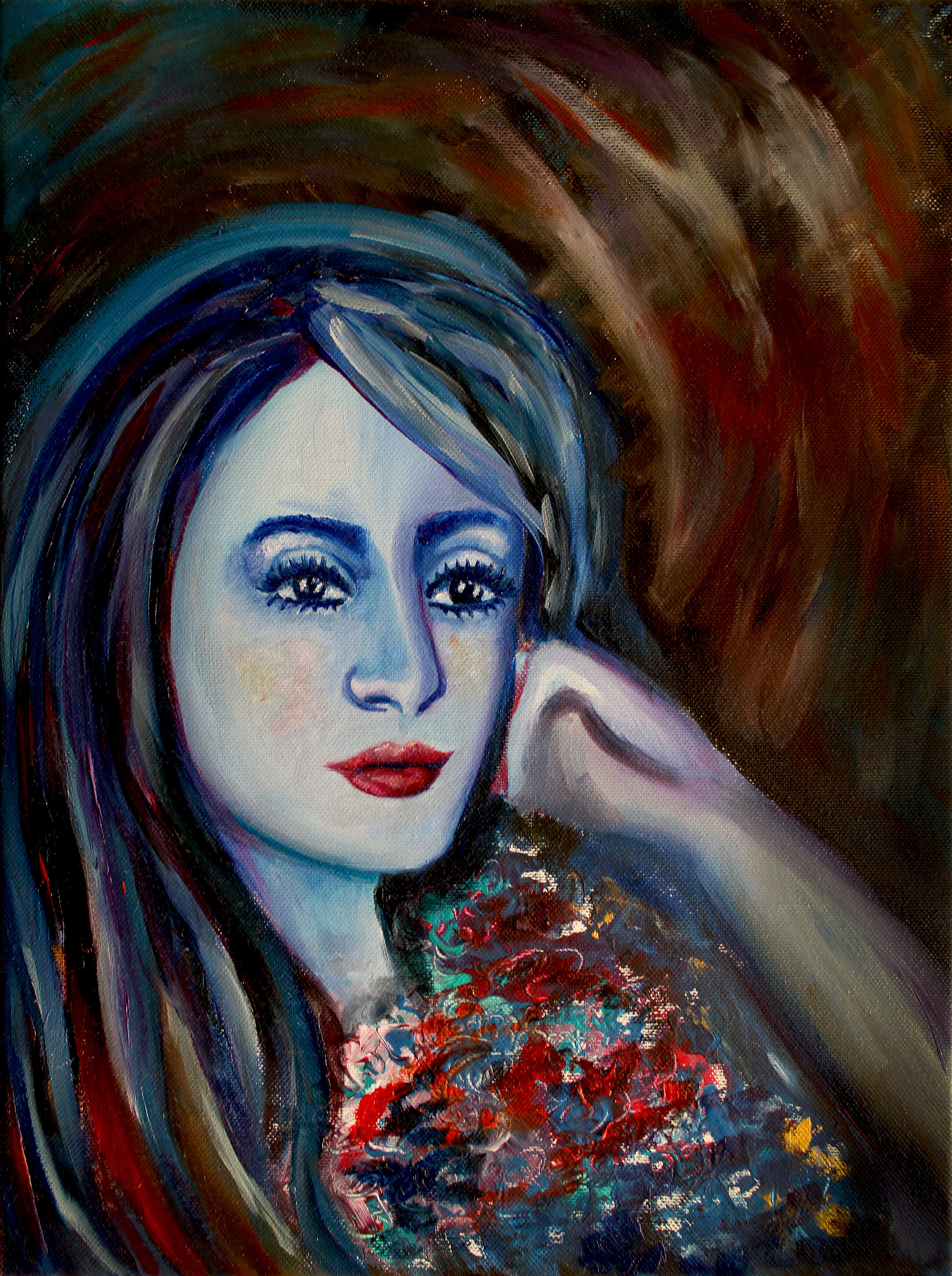 PORTRAIT Oil on canvas Dimensions: 30 x 40 cm Year: 2019