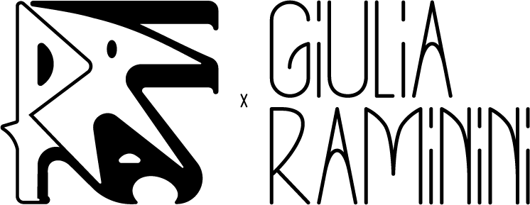 Logo made and property of G.Ram by Giulia Raminini.