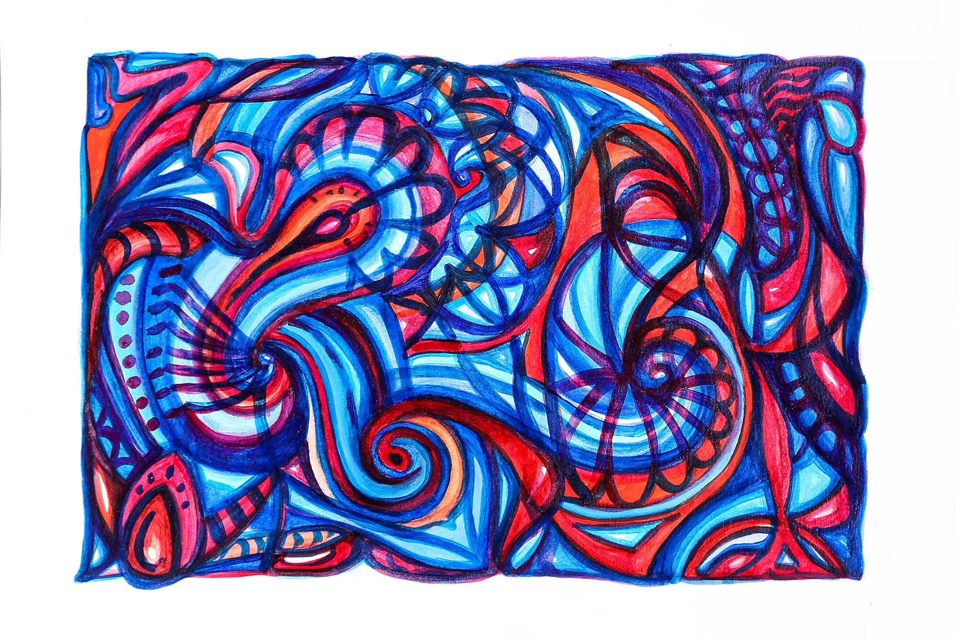 GLASS 1 Watercolors on paper Dimensions: 24 x 33 cm Year: 2016