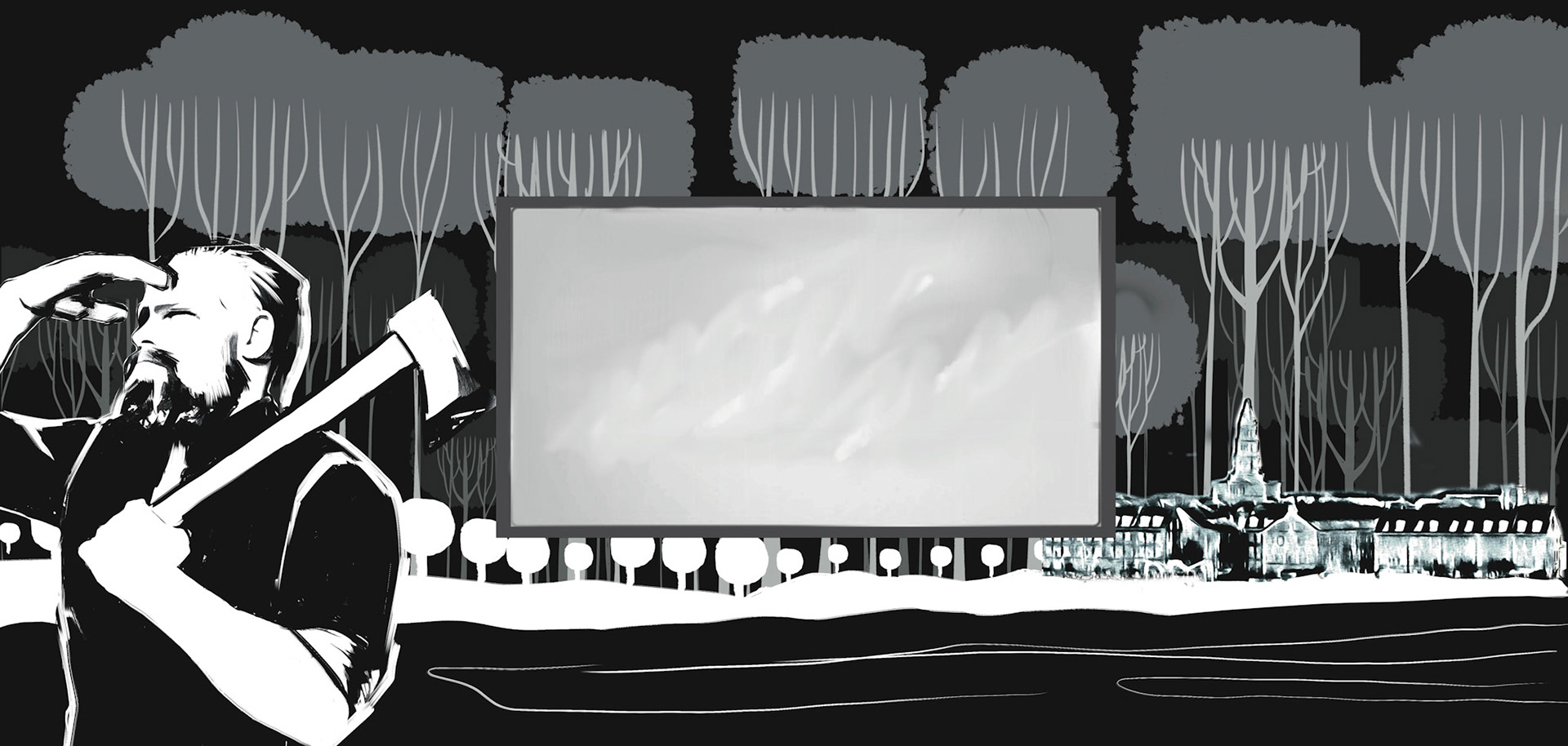 mural for bad axe