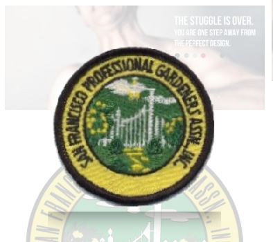 this patch was the only thing left with the original seal, which I recreated as a vector.