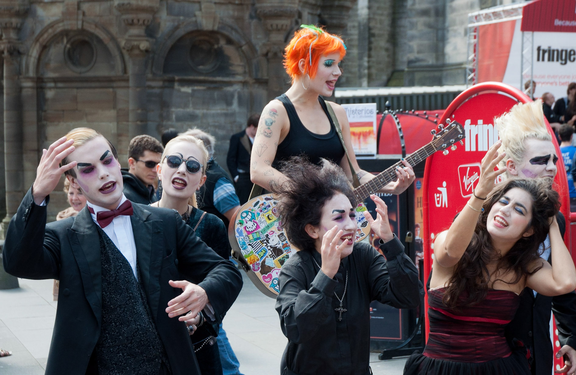 The Fringe on the High Street, Edinburgh, 2011