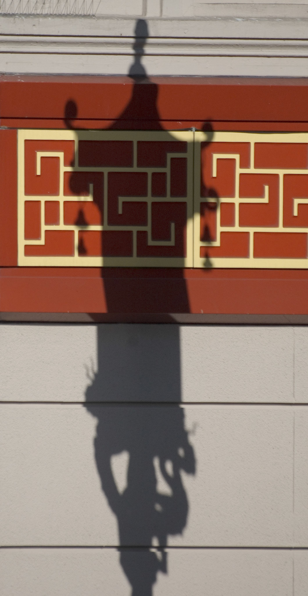 Lamp Shadow, Chinatown, San Francisco, 2004