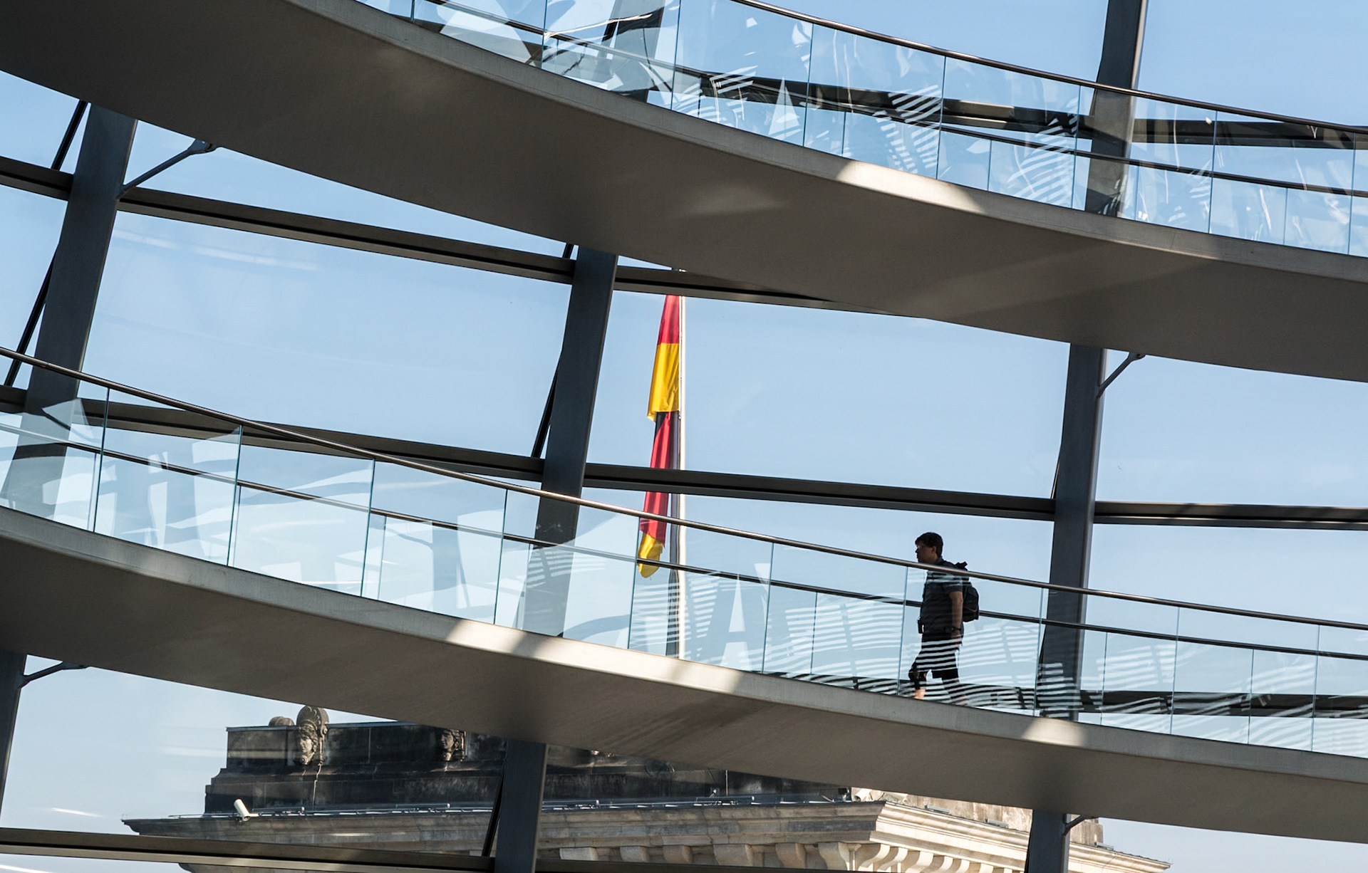 Dome of the Bundestag, Berlin, 2016