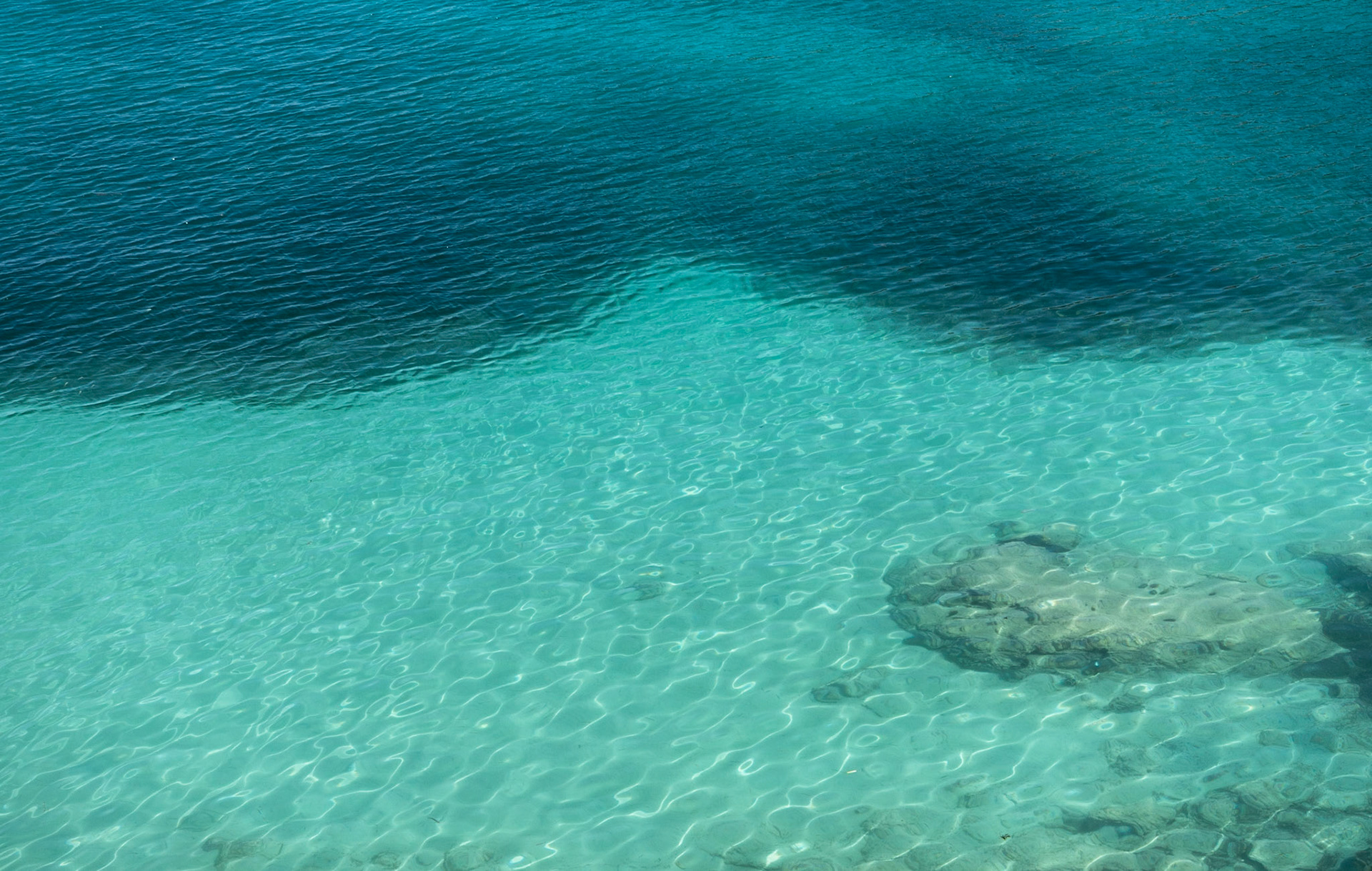 The sea at Paxos, 2019
