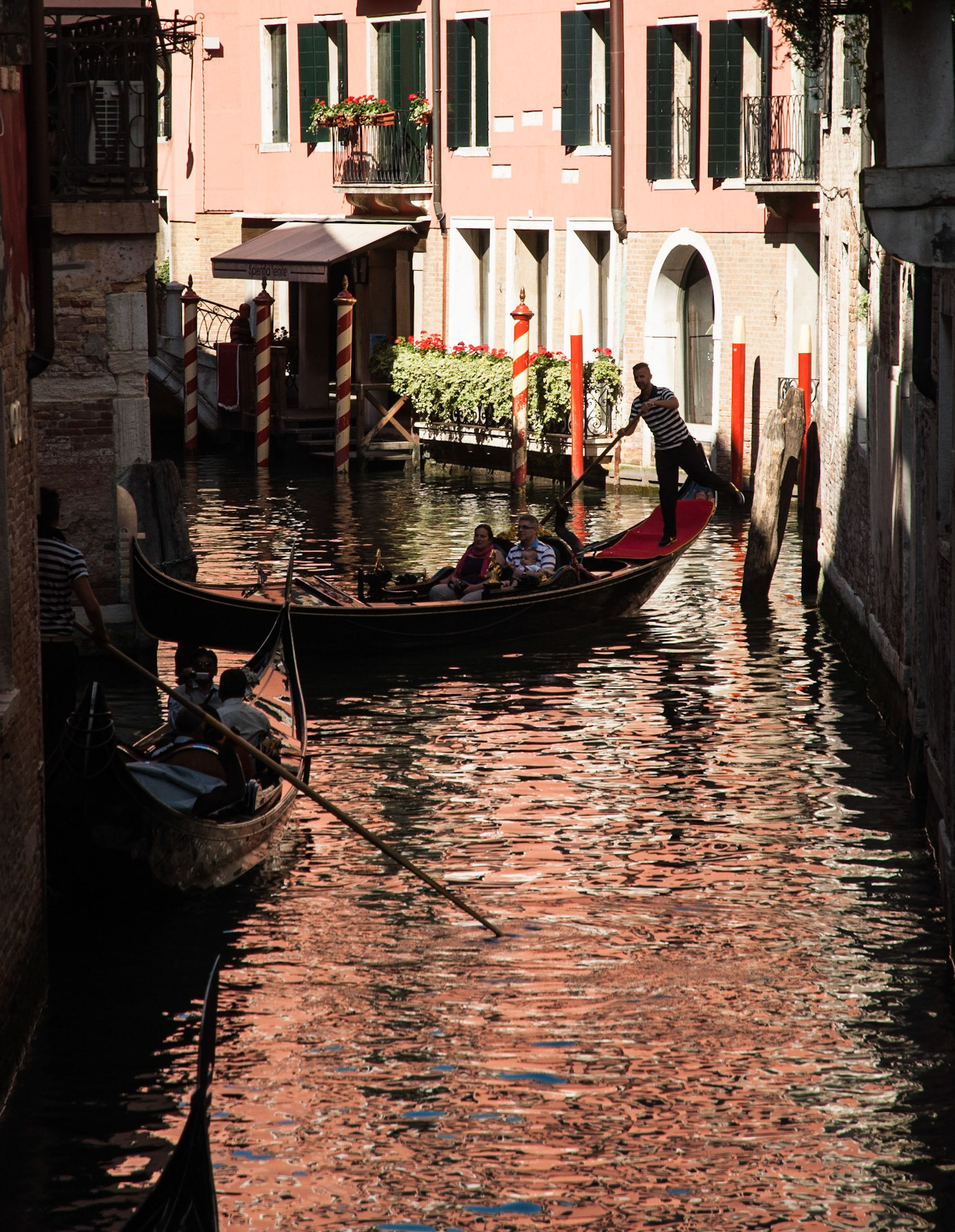 Gondolas, Venice, 2014