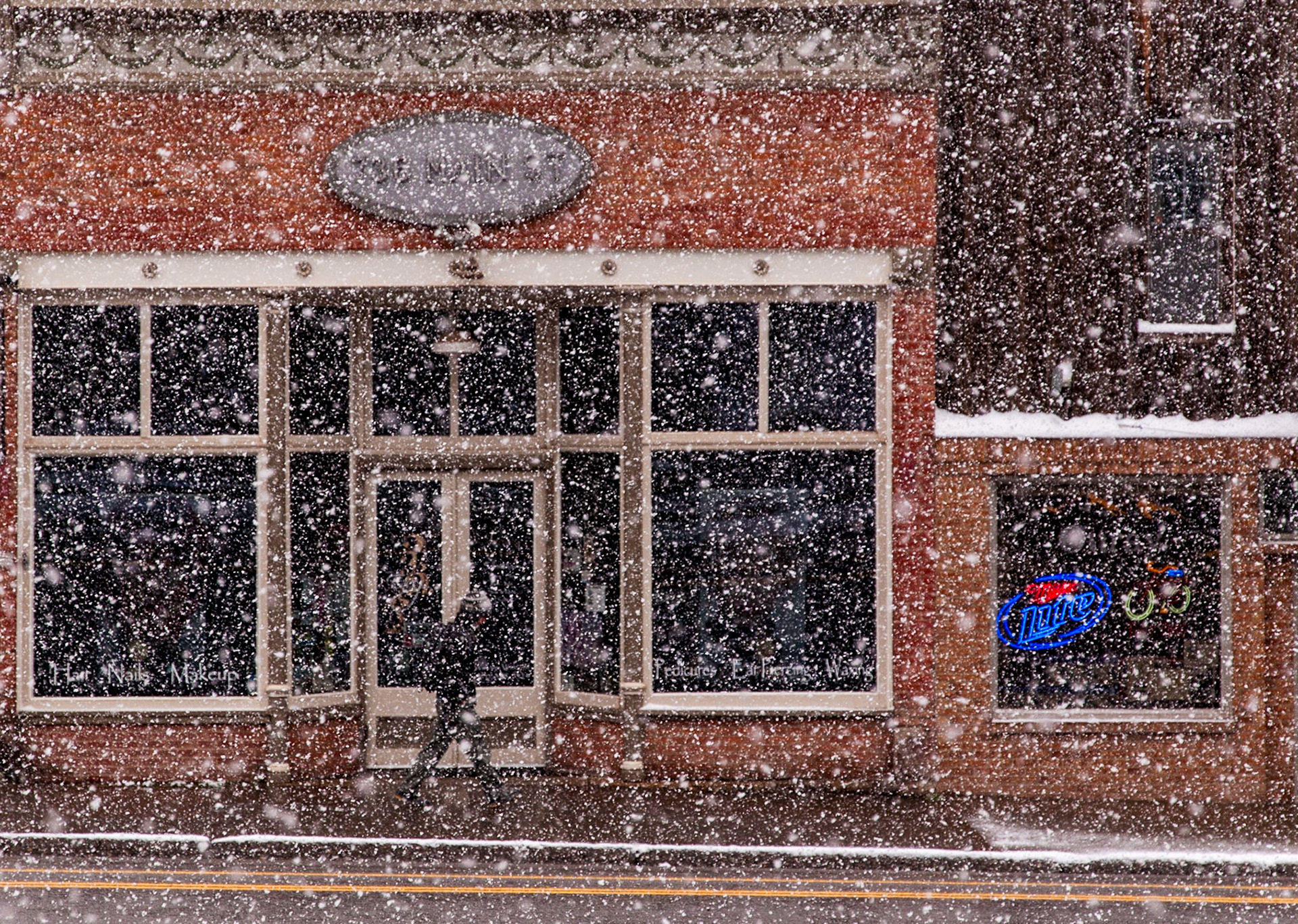 Snowstorm, Ouray, Colorado, 2012