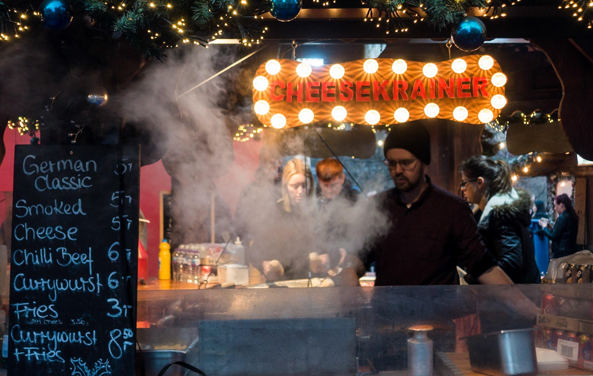 German Christmas Market, Edinburgh, 2019