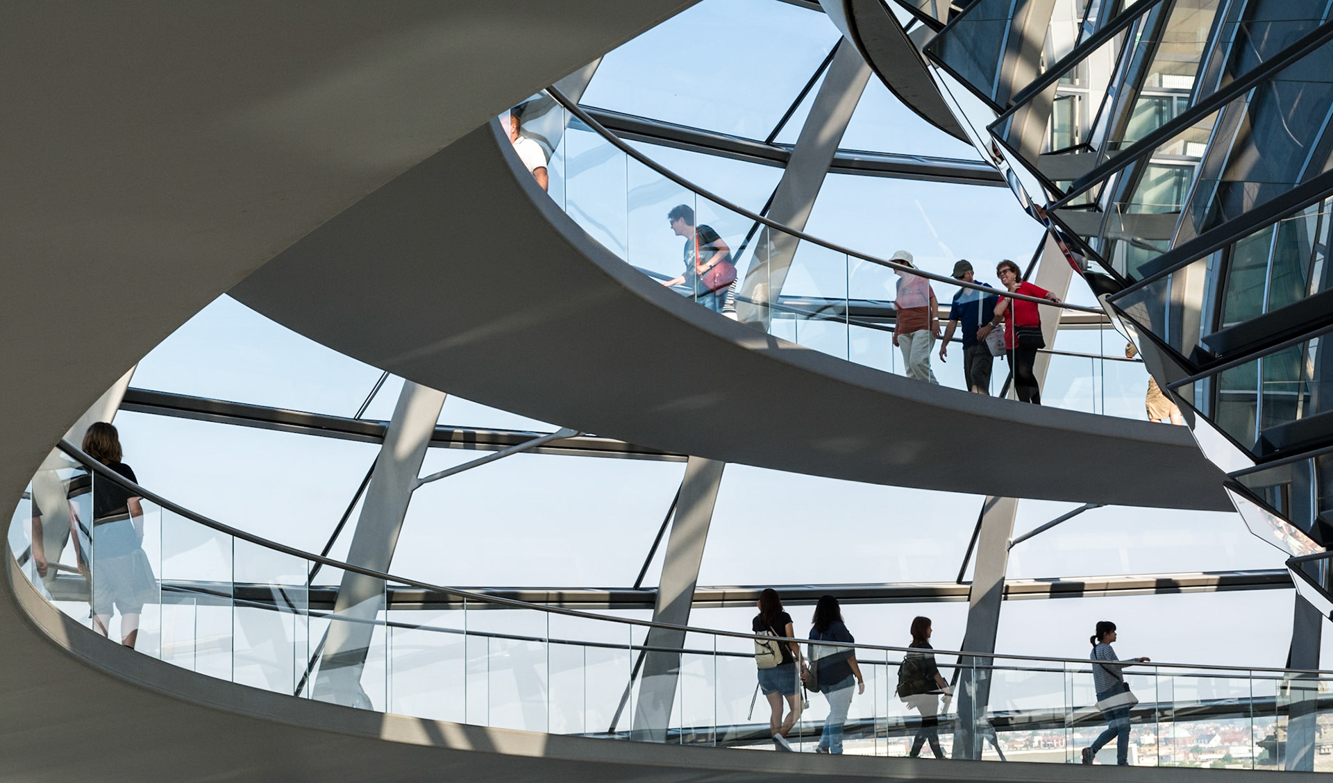 Dome of the Bundestag, Berlin, 2016