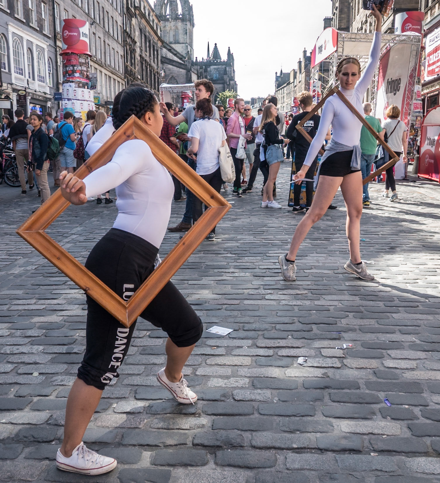 Street Performers, Edinburgh Fringe Festival, 2016