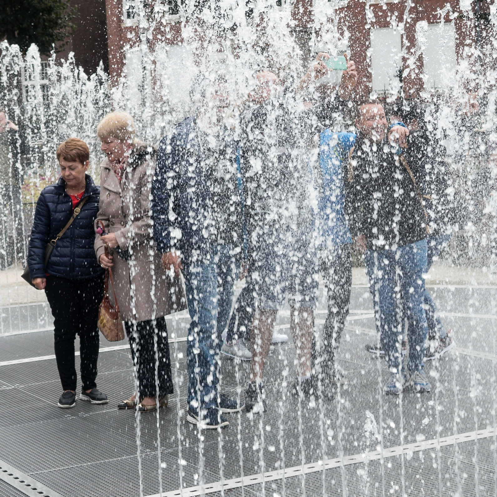 Fountain, Rijksmuseum Gardens, Amsterdam, 2017