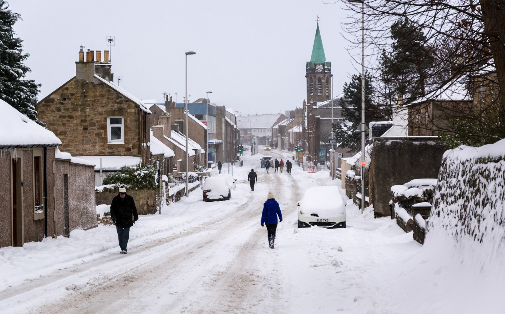 Bonnyrigg in Winter, Midlothian, 2018