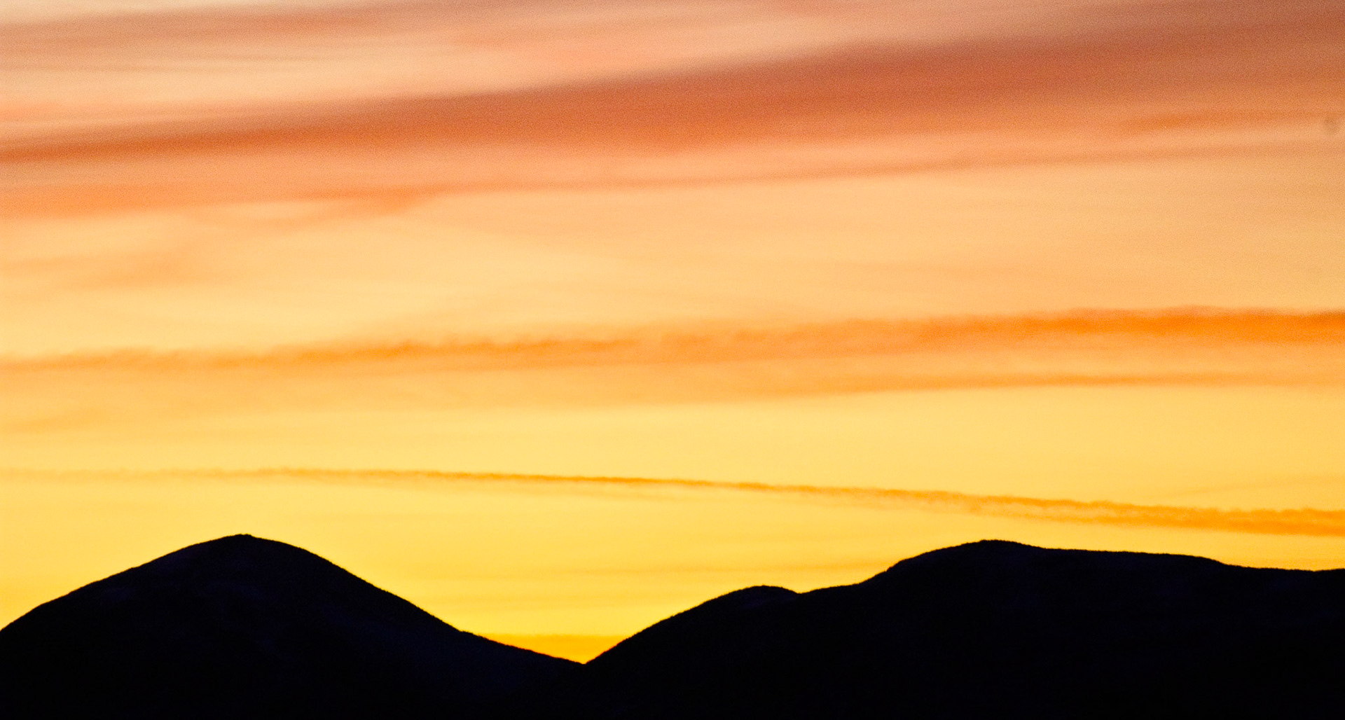 Sunset, Pentland Hills, 2008