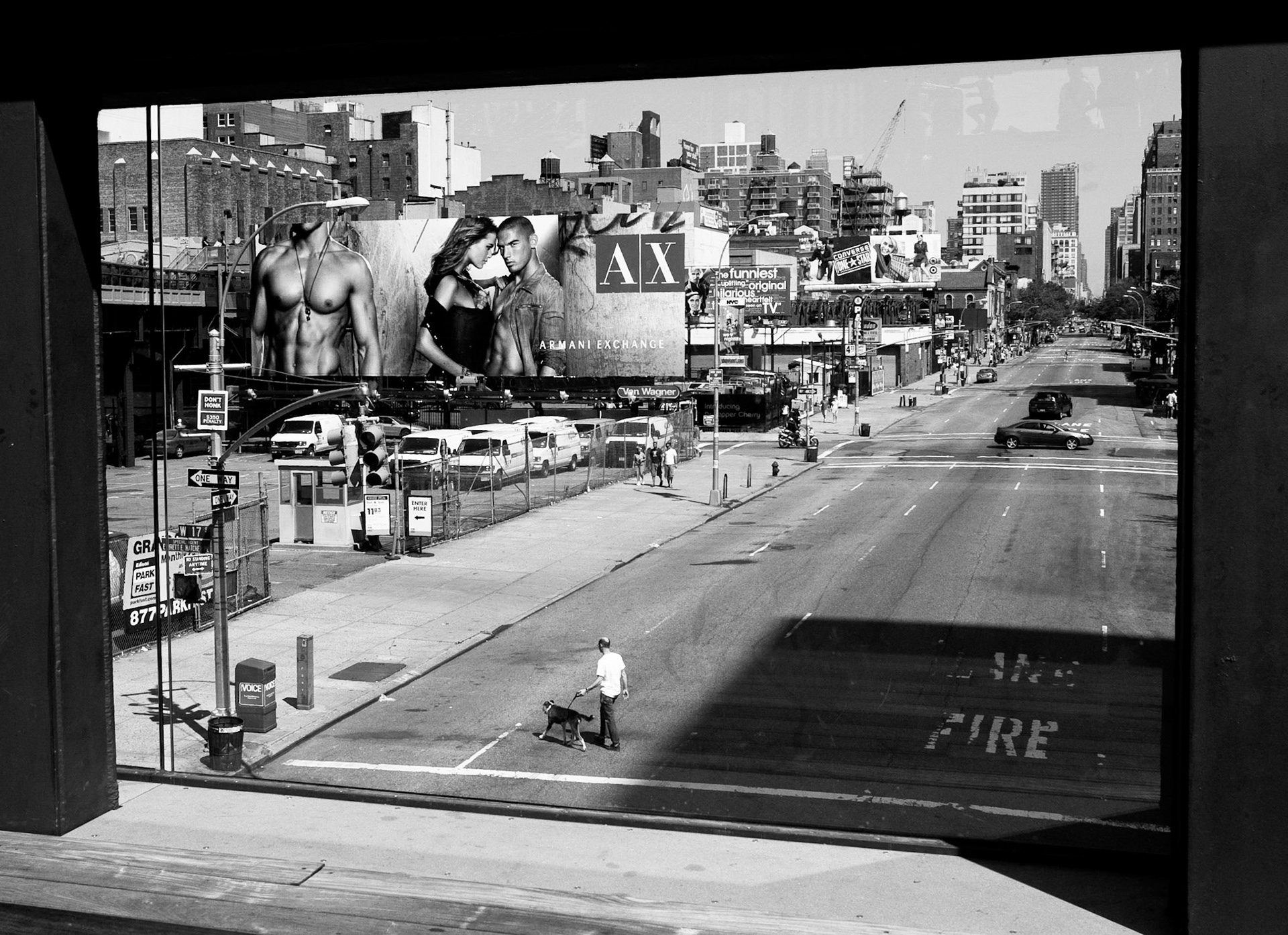 Viewing gallery, the High Line, New York, 2009