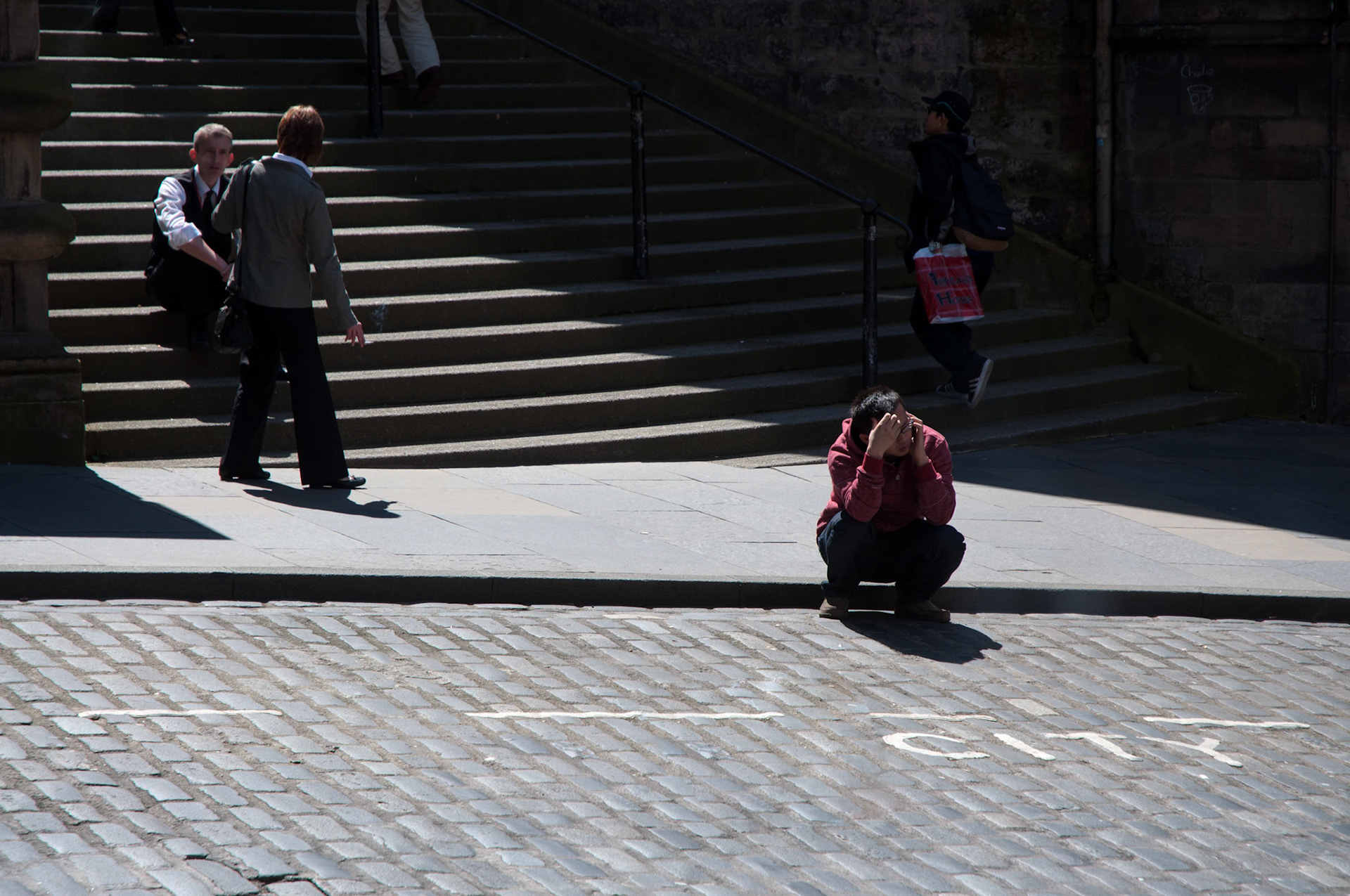 Cockburn Street, Edinburgh, 2010