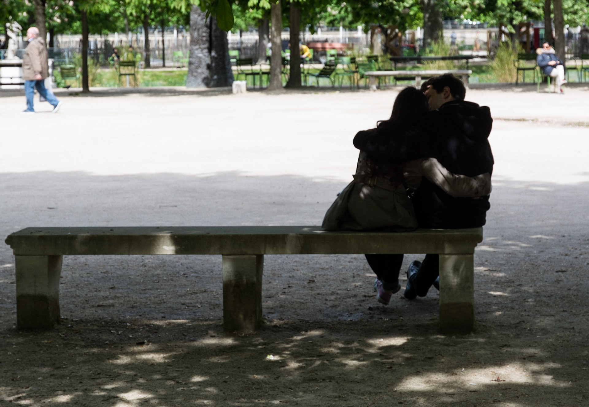 Couple, Tuileries Garden, Paris, 2015