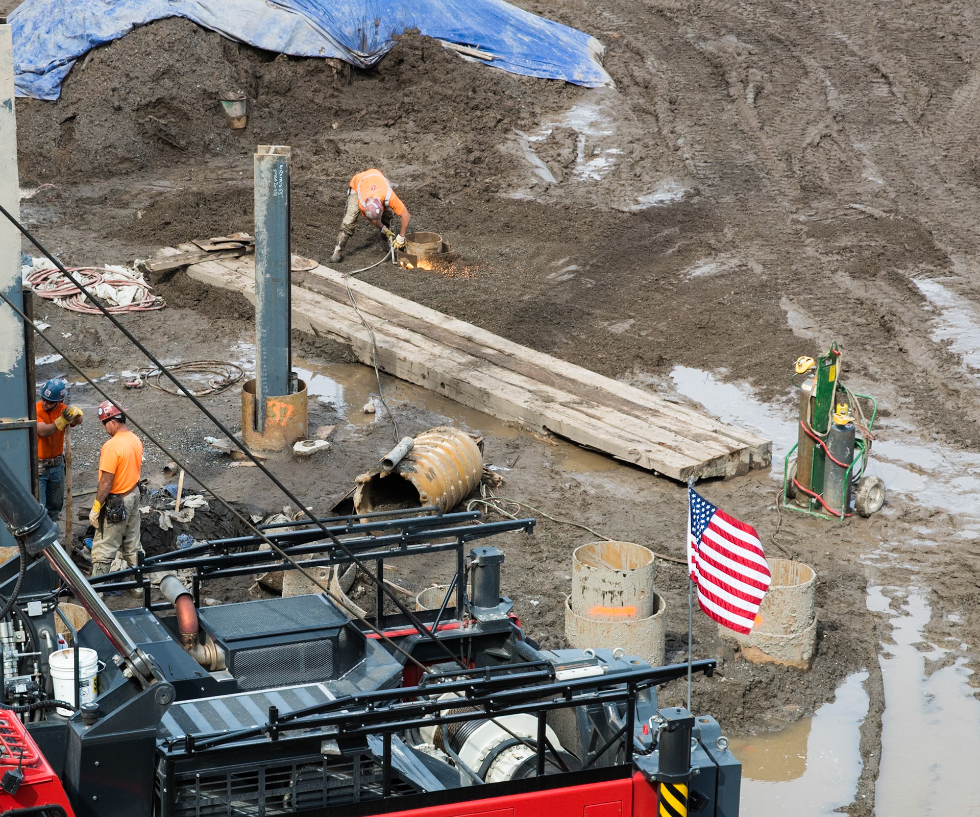 Construction Site from the High Line, New York, 2016