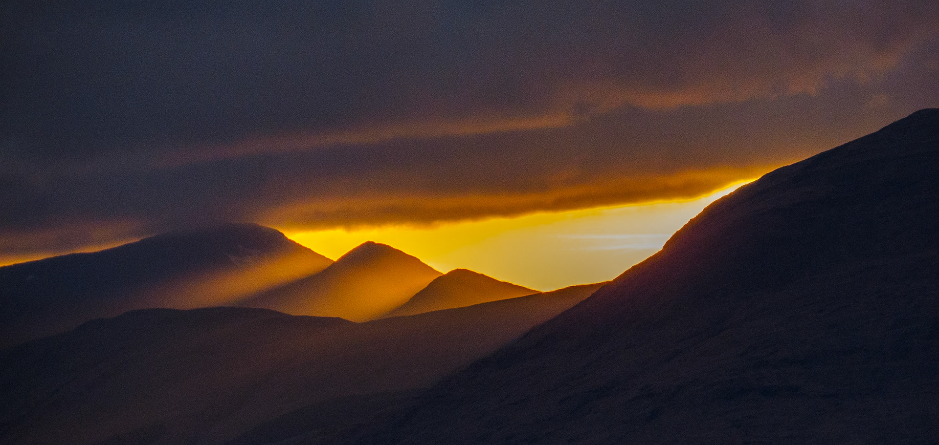 Sunset, Oban, 2022