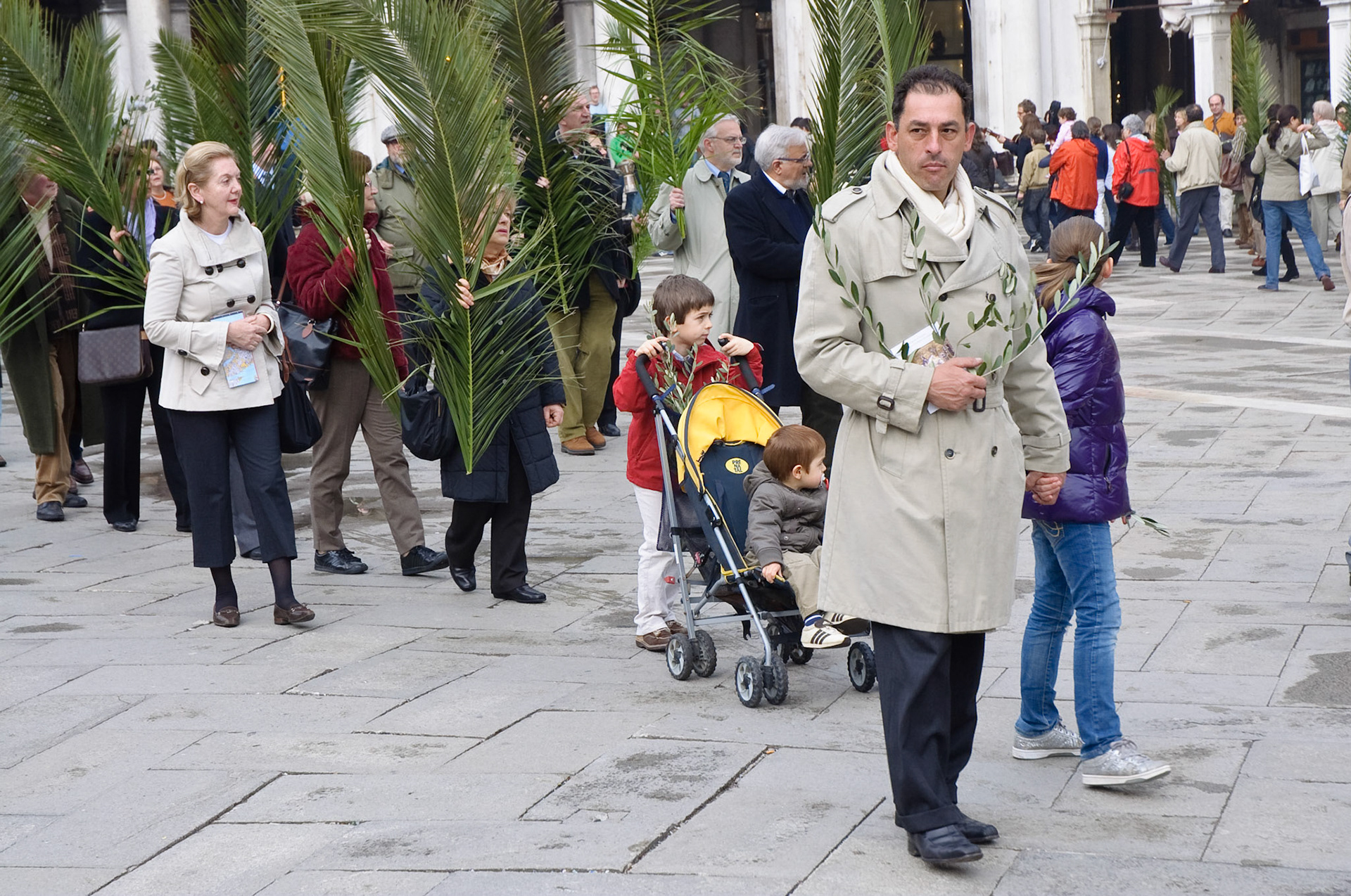 Palm Sunday Procession, St. Mark's Square, Venice, 2009