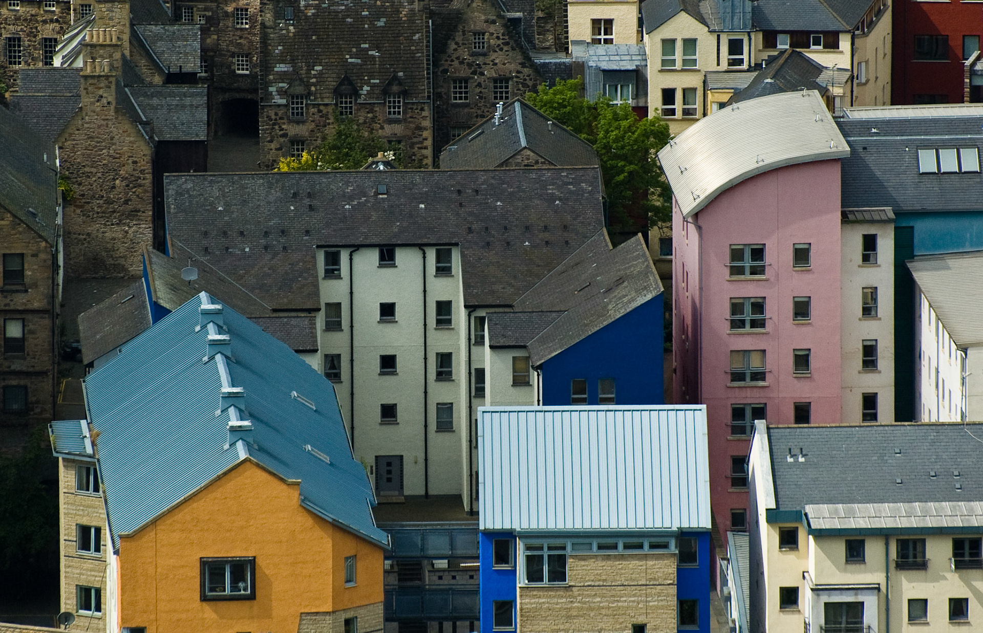 Roofscape, Edinburgh, 2008