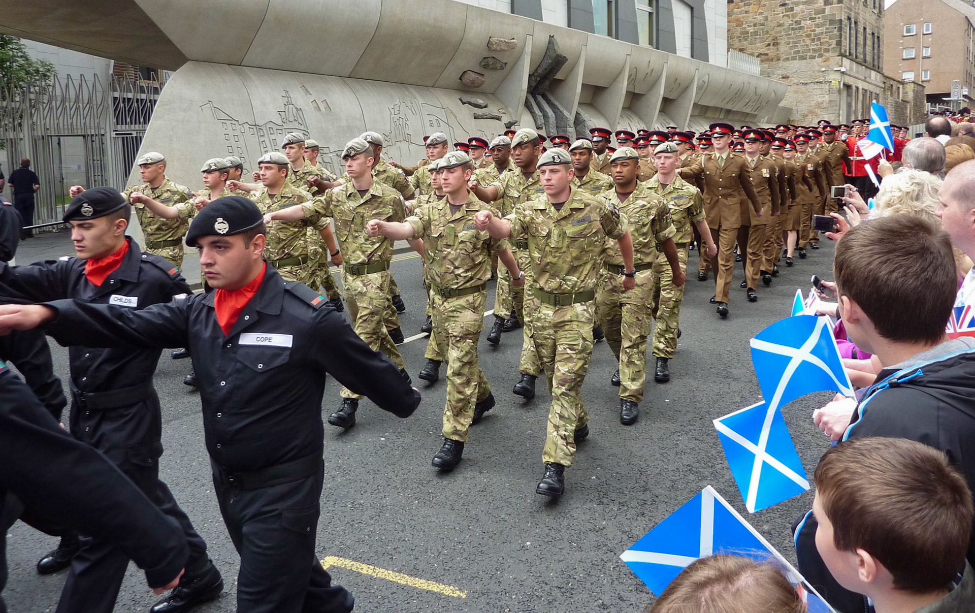 Armed Forces Day, Edinburgh, 2011