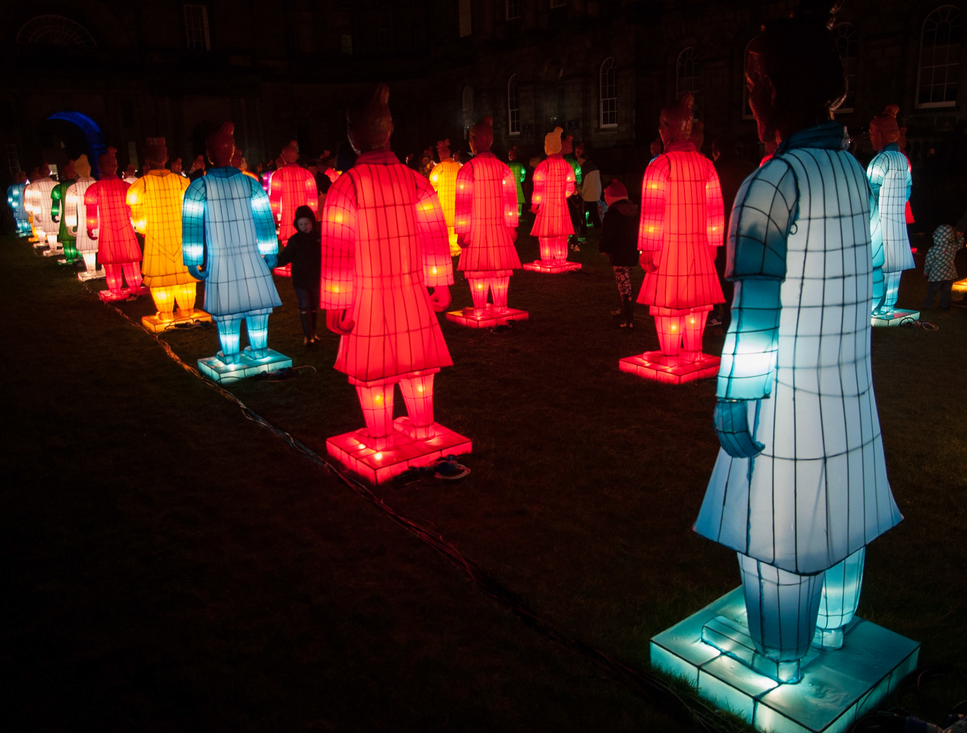 Lanterns of the Terracotta Warriors Exhibition, University of Edinburgh, 2014