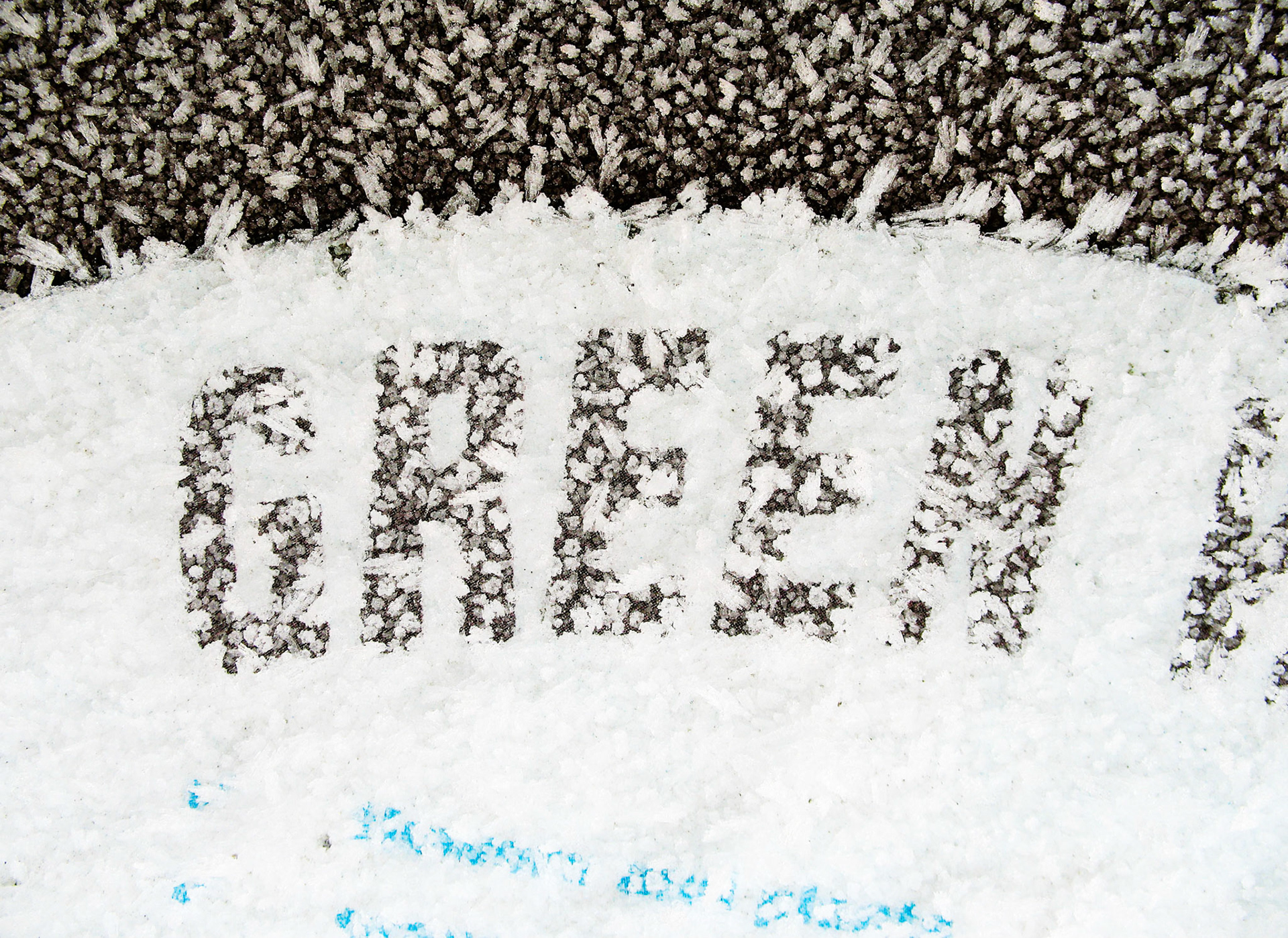 Frosted waste bin, Janebank, Broomieknowe, Lasswade, Midlothian, 2007