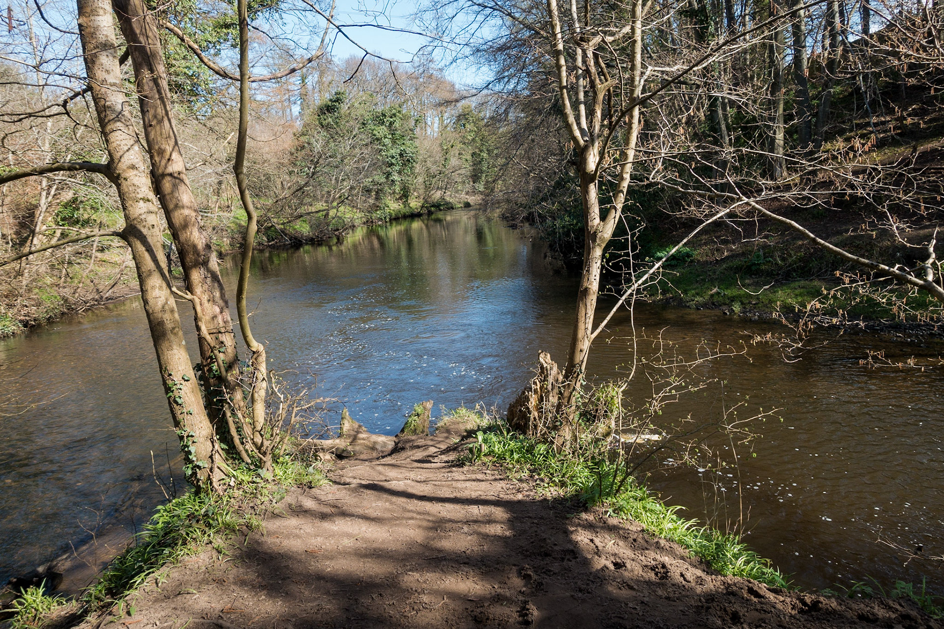 Meeting of the waters, Dalkeith Country Park, 2019