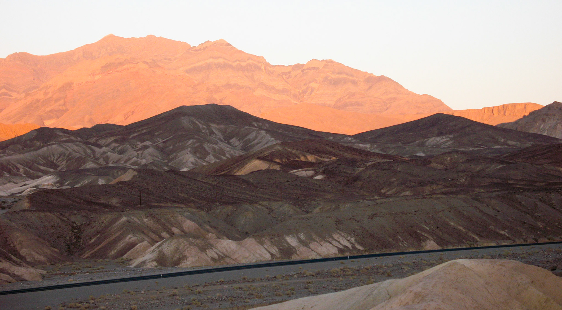 Zabriskie Point, Death Valley National Park, California, April 2007