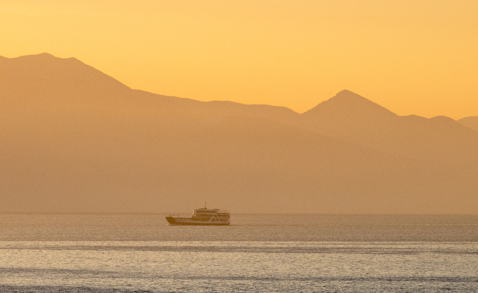 Sunrise, Corfu, 2019