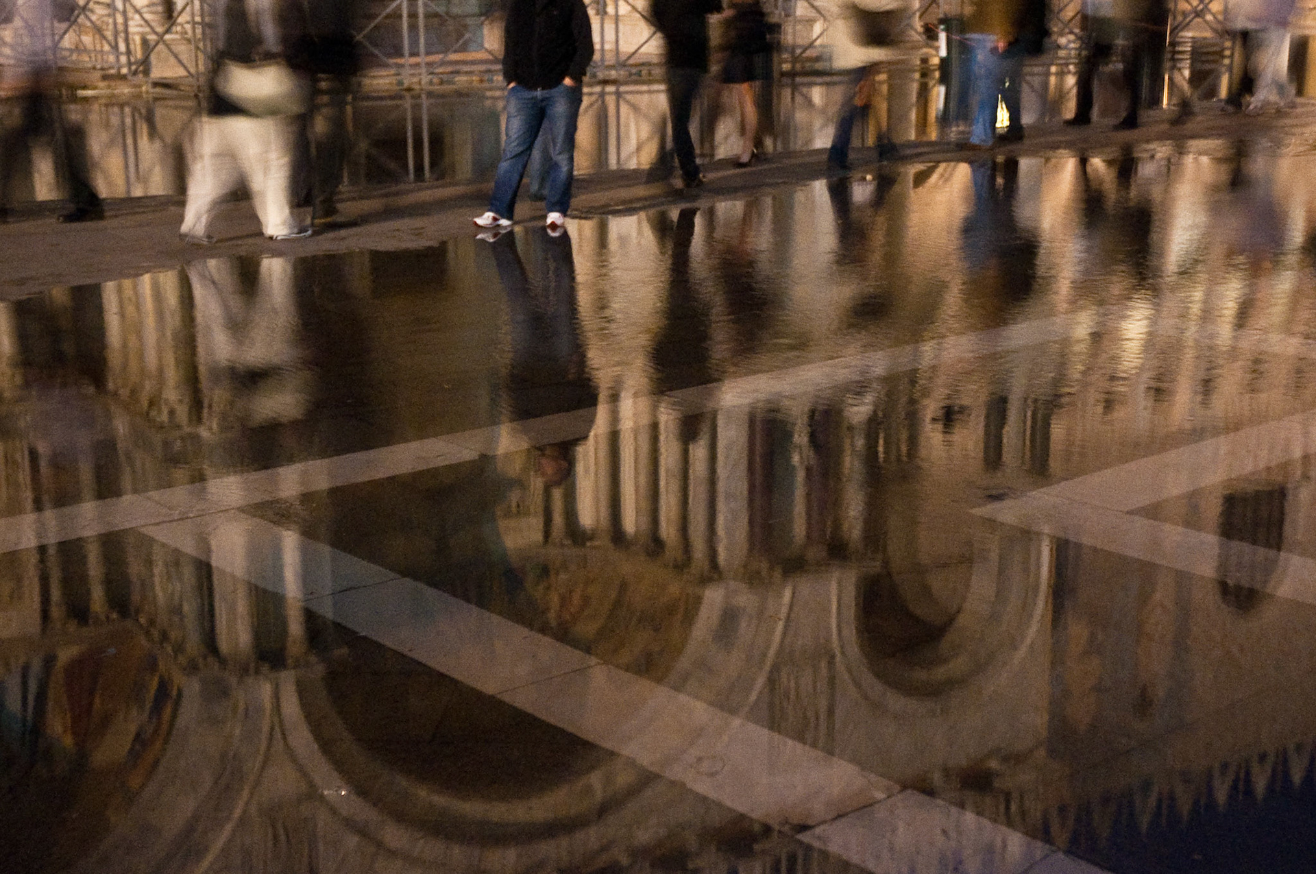 St Mark's Square at night, Venice, 2010