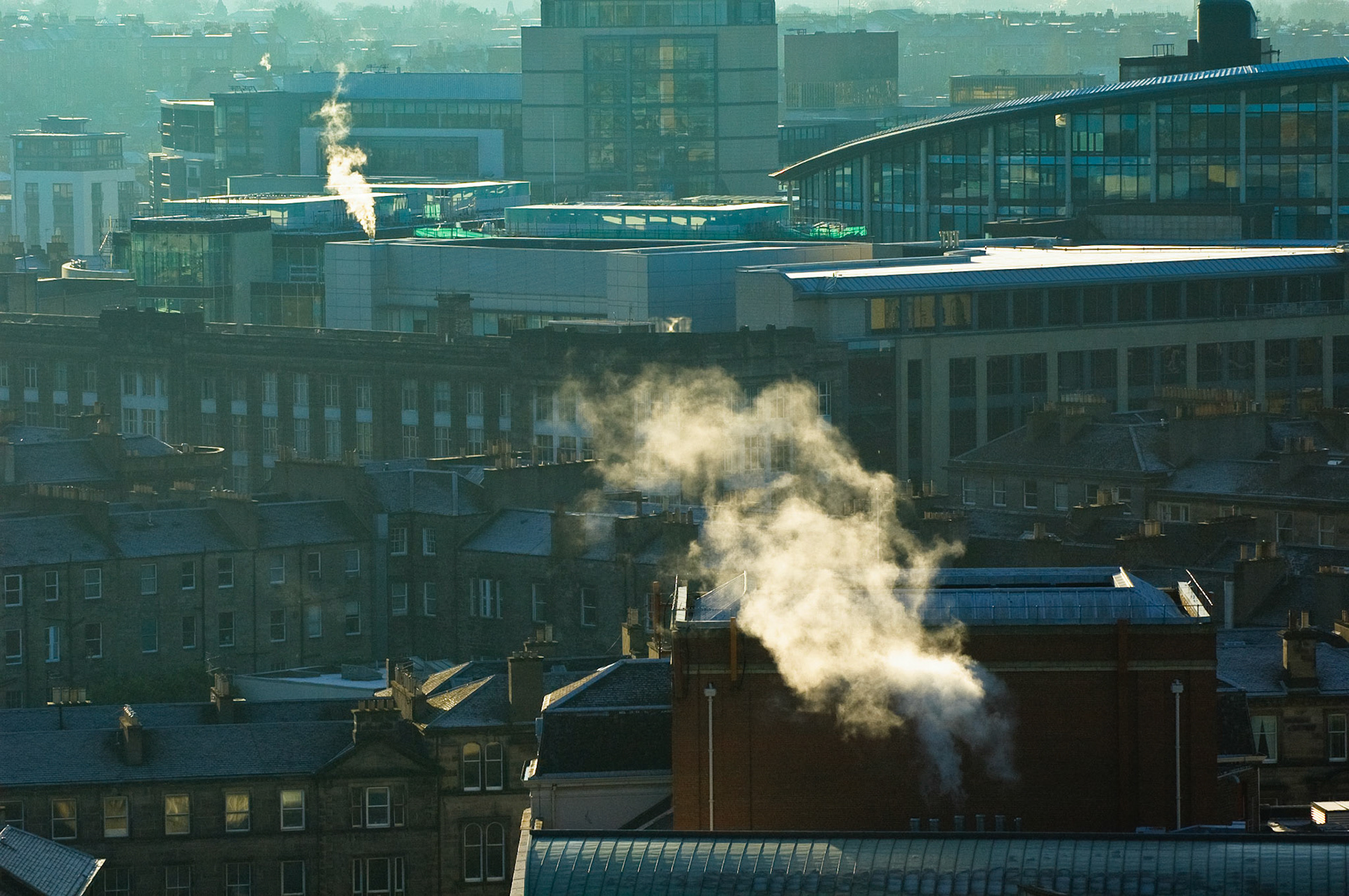Roofscape from Edinburgh Castle, 2008